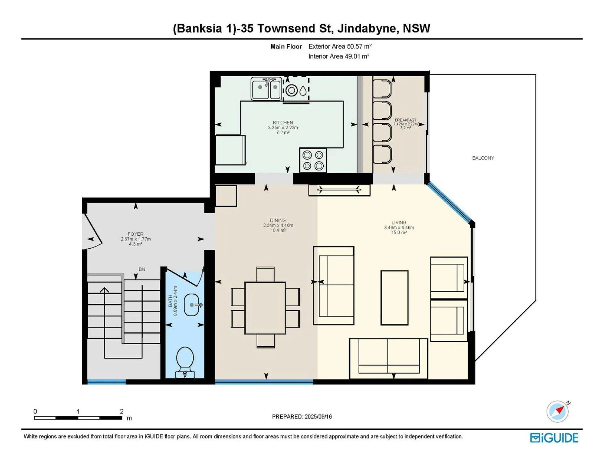 Floor plan in Banksia 1