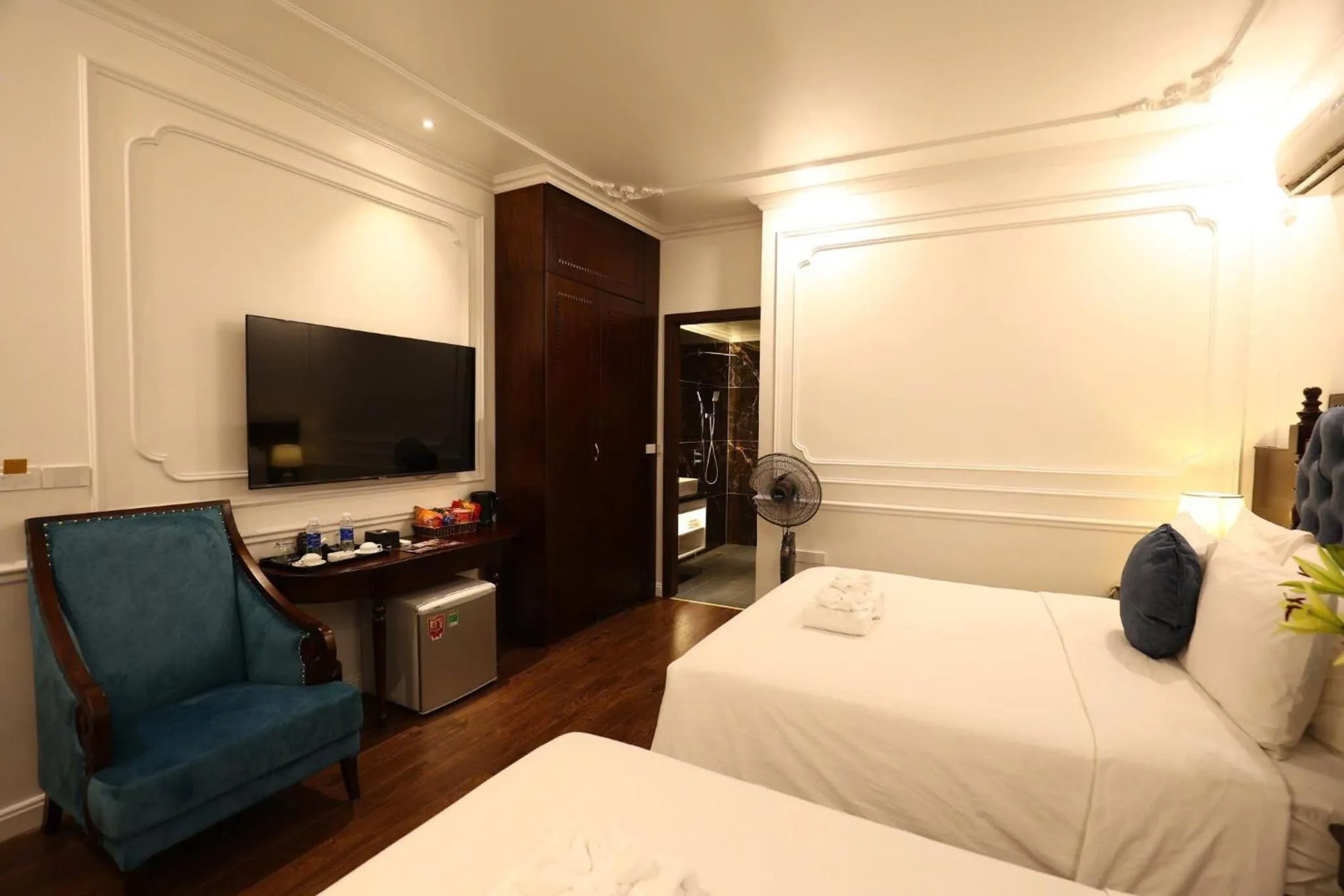 Bed in Hoàng Gia Xa La Boutique Hotel