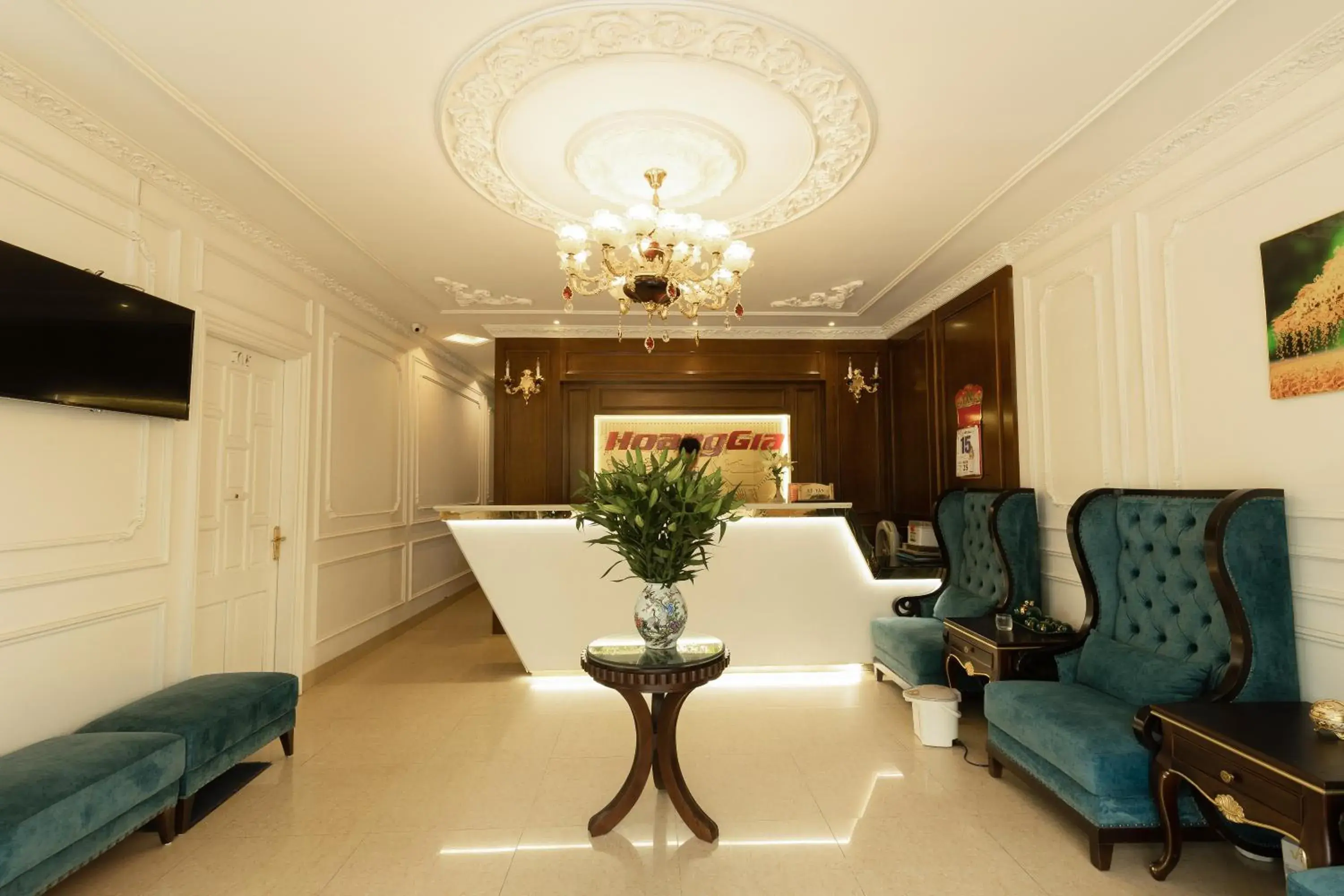 Lobby or reception in Hoàng Gia Xa La Boutique Hotel Lobby or reception in Hoàng Gia Xa La Boutique Hotel