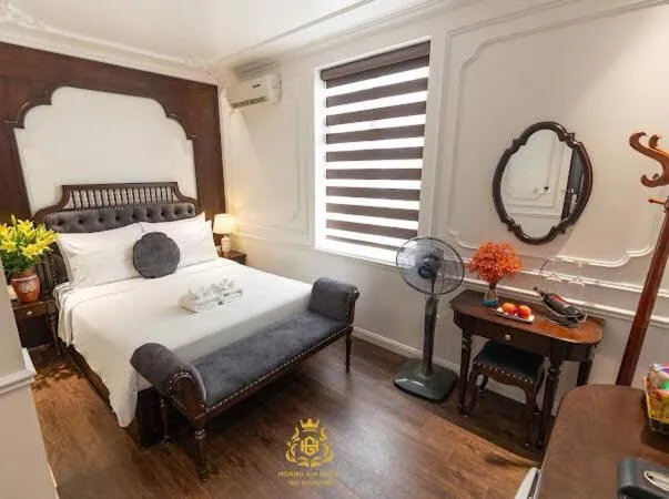 Bed in Hoàng Gia Xa La Boutique Hotel
