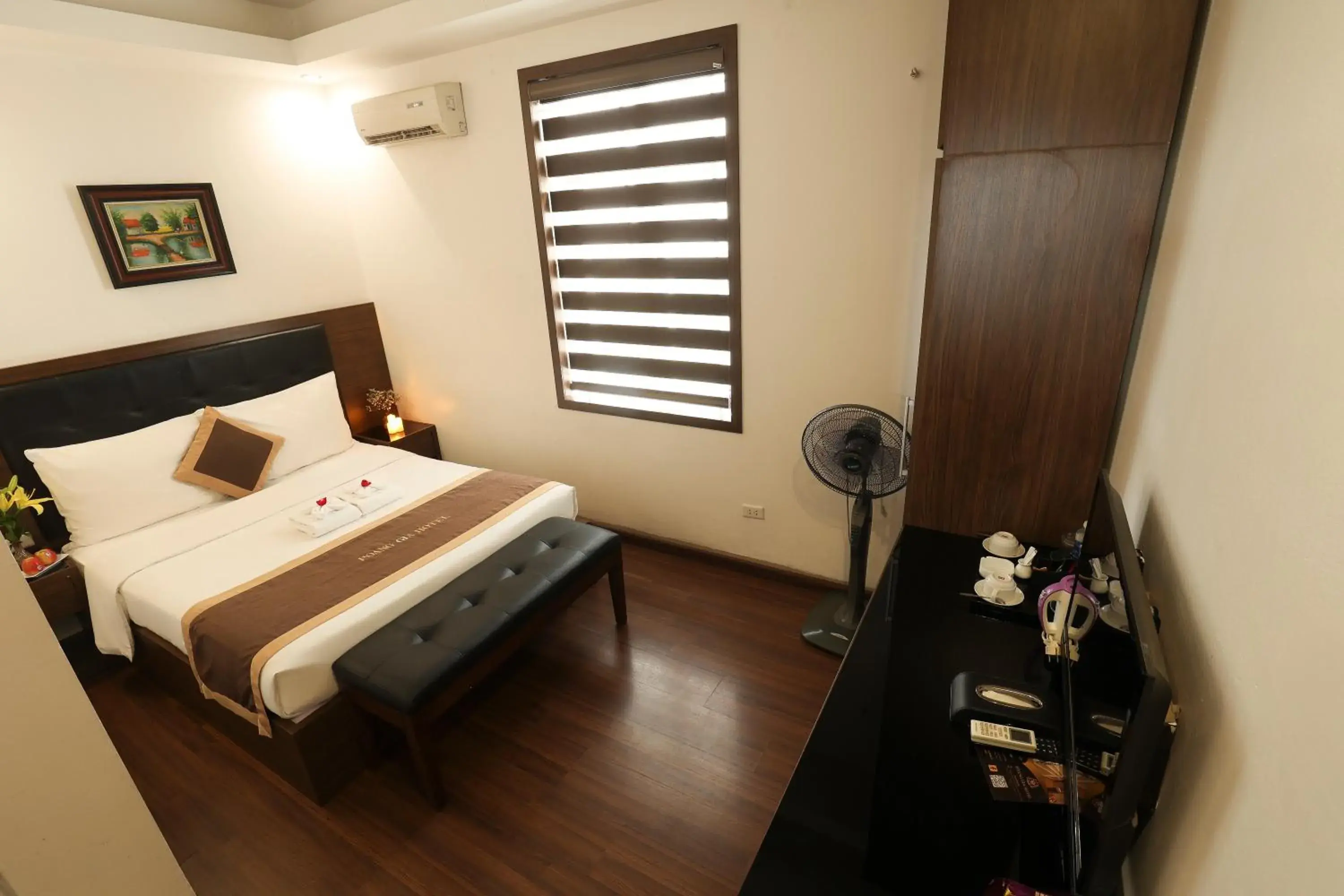 Bed in Hoàng Gia Xa La Boutique Hotel Bed in Hoàng Gia Xa La Boutique Hotel