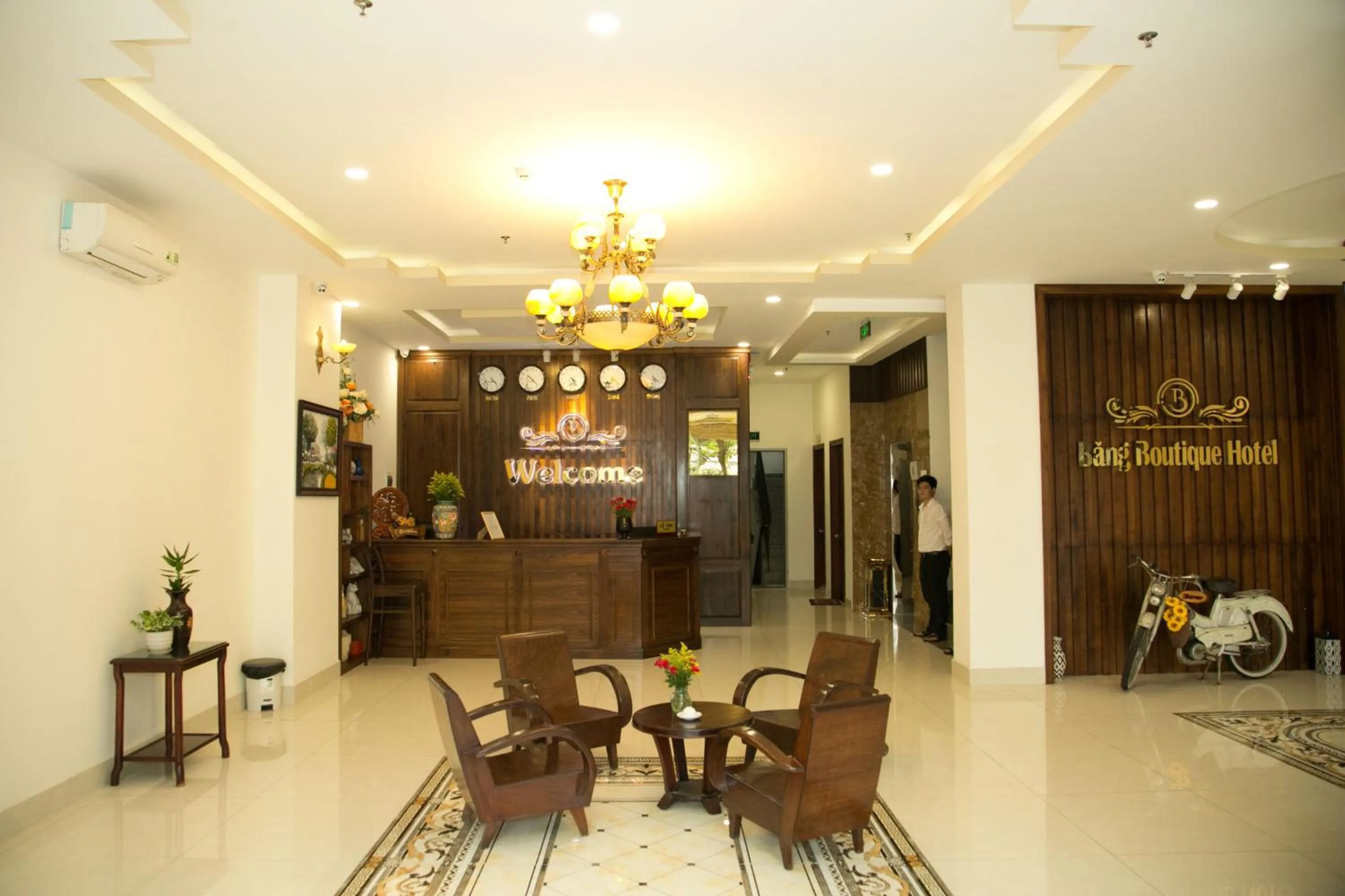 Lobby or reception in BĂNG BOUTIQUE HOTEL