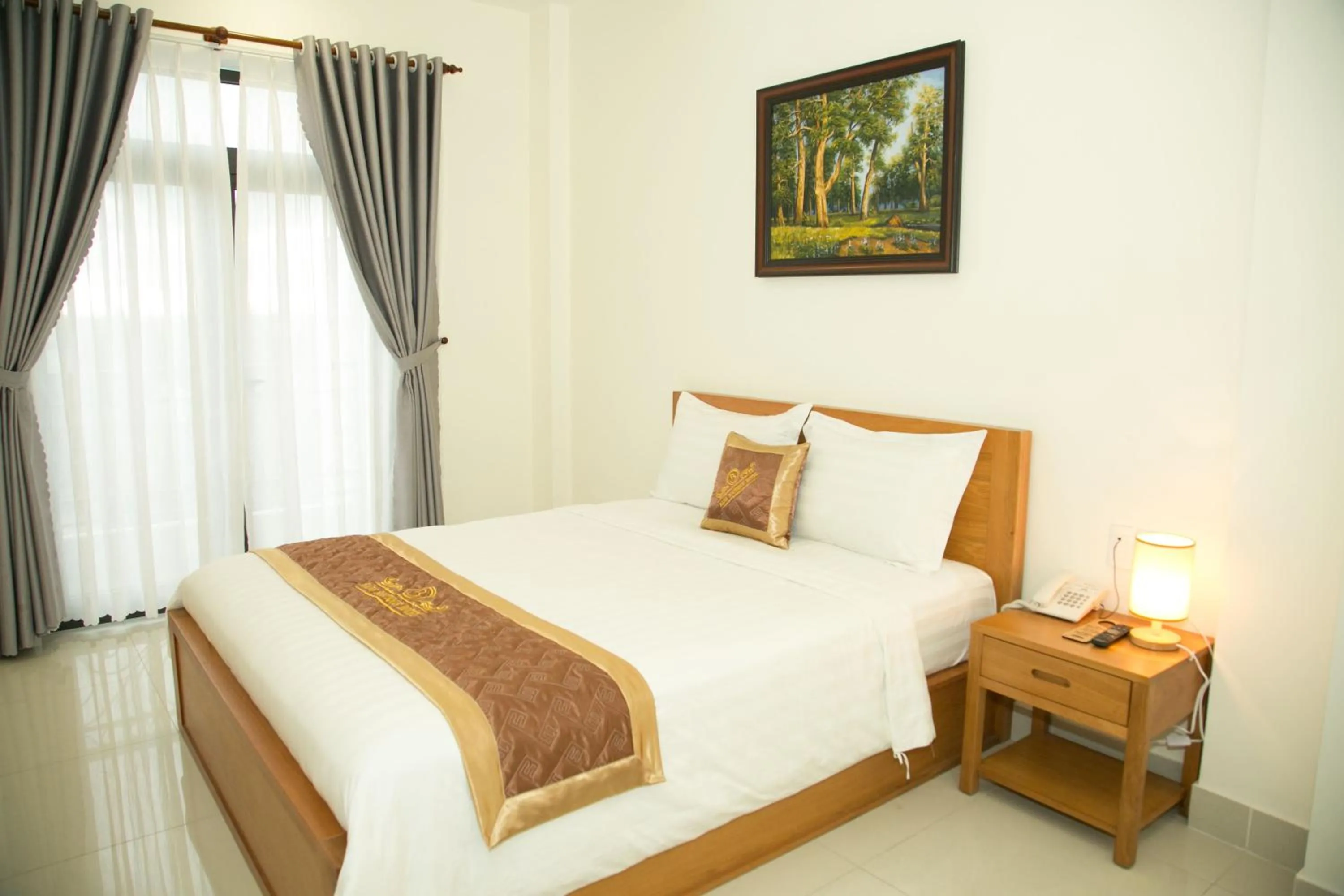 Bed in BĂNG BOUTIQUE HOTEL