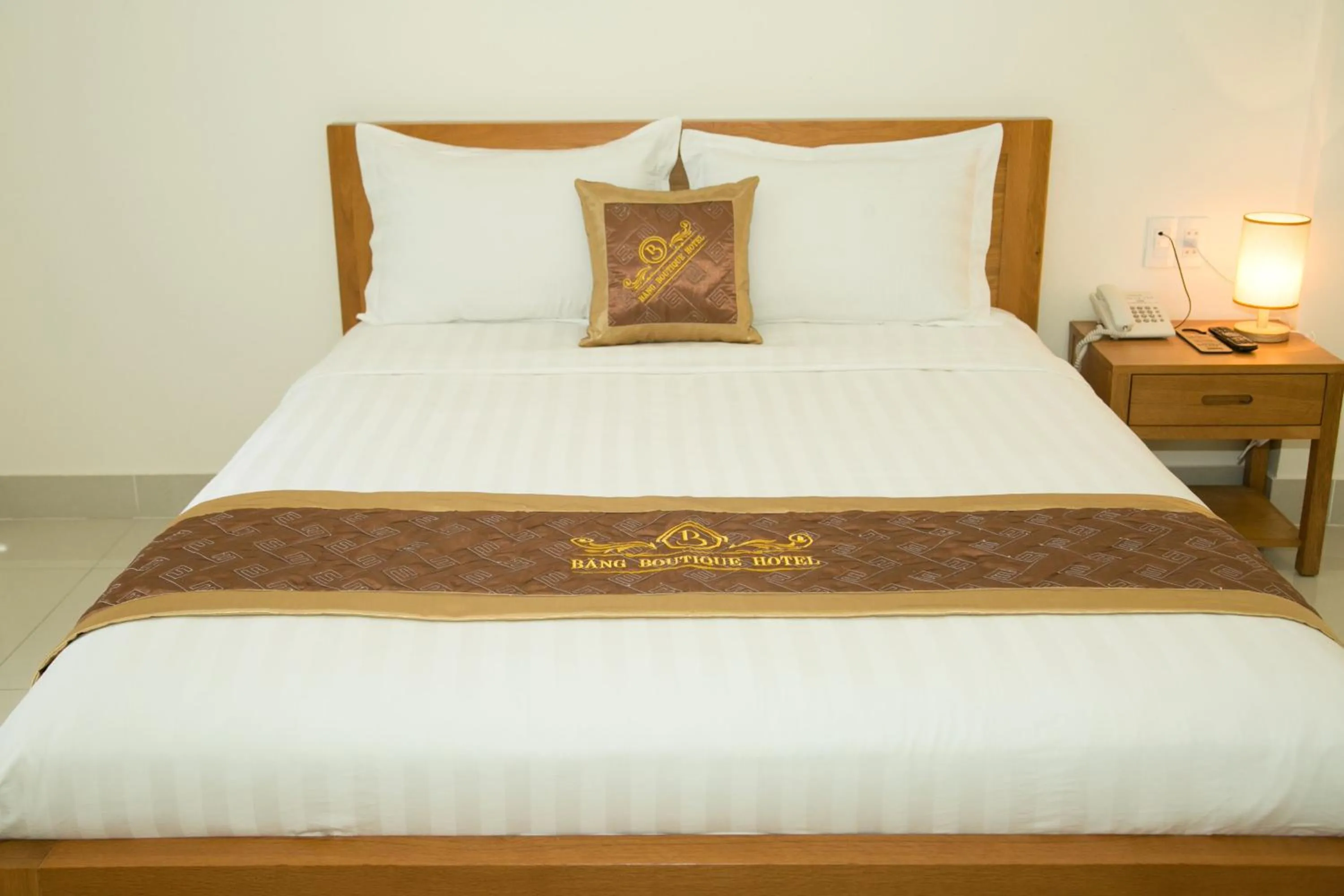 Bed in BĂNG BOUTIQUE HOTEL