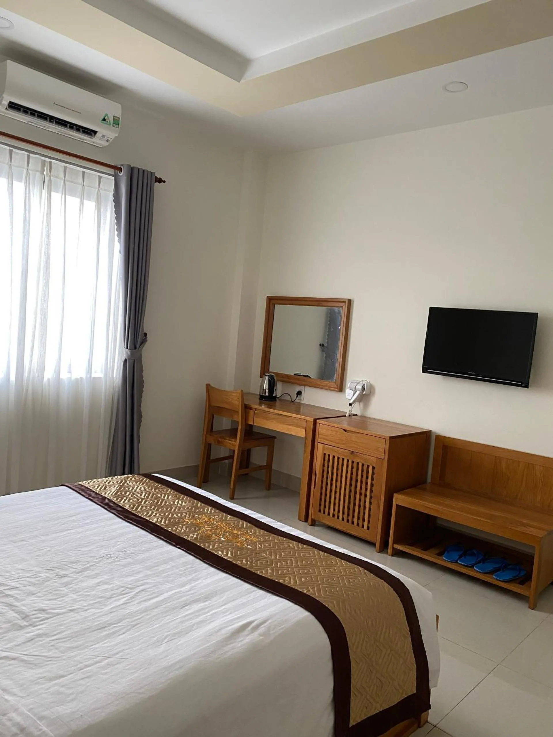 Bed in BĂNG BOUTIQUE HOTEL