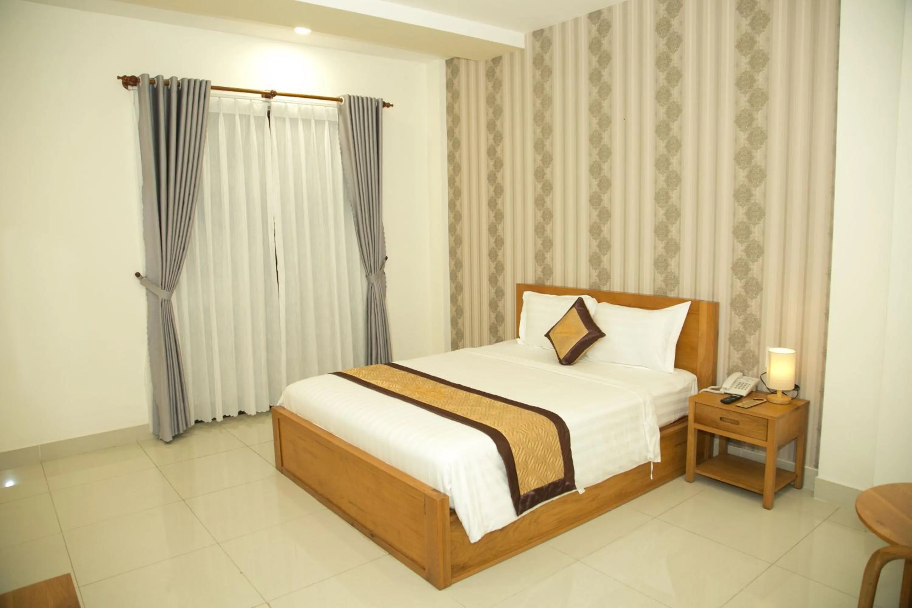 Bed in BĂNG BOUTIQUE HOTEL