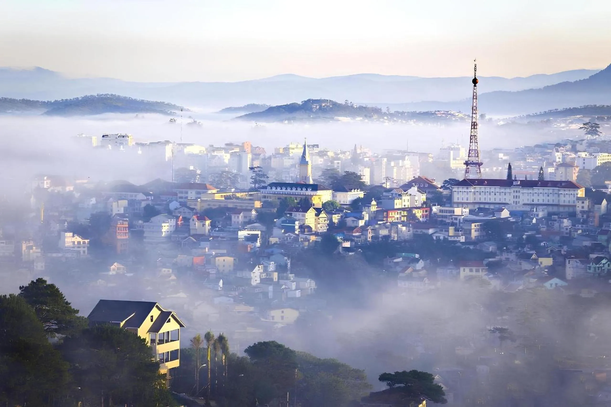 View (from property/room) in ECOTIME Villa Da Lat