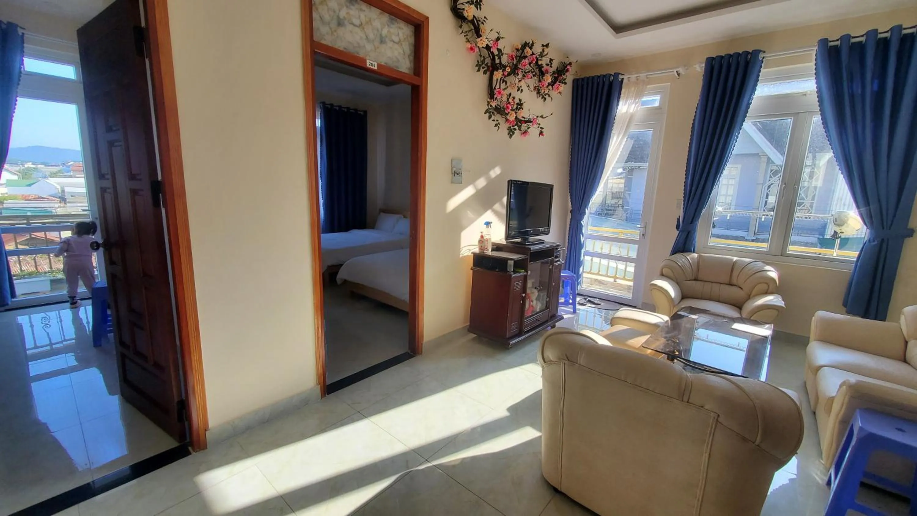 Living room in ECOTIME Villa Da Lat