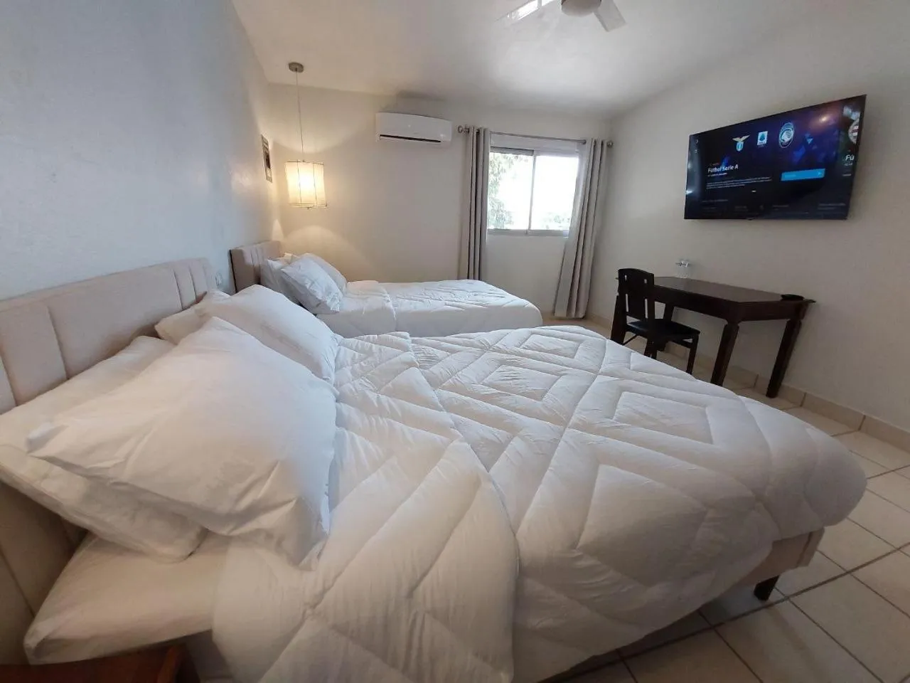 TV and multimedia, Bed in Point City Hotel