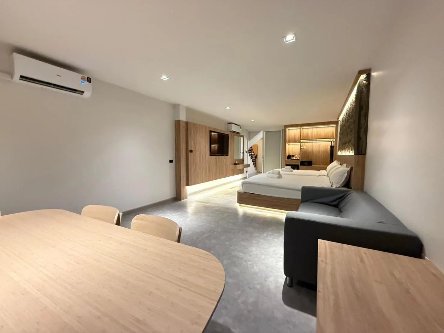 Bed in Ascella Bangkok Hotel