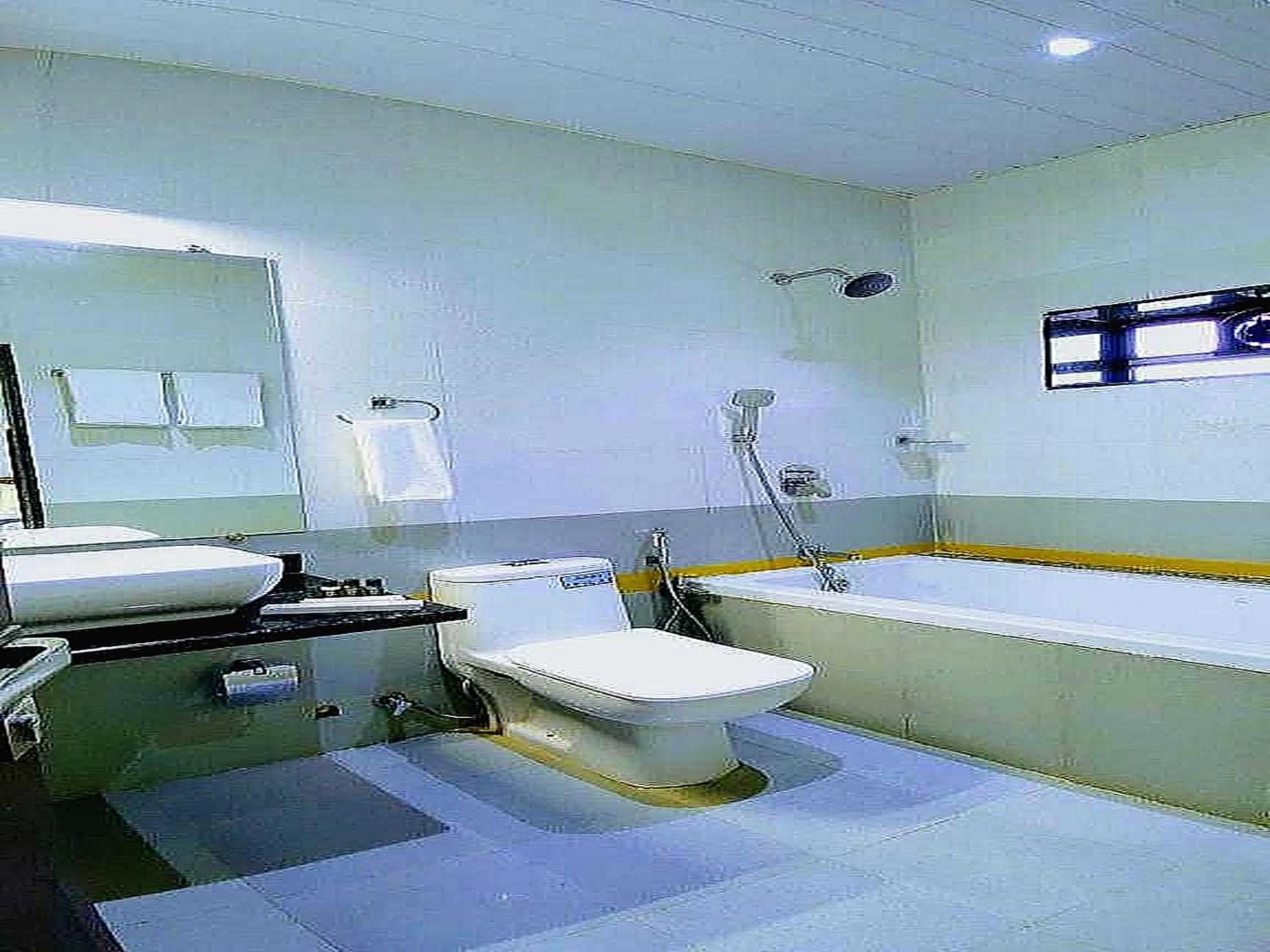 Bathroom in Collection O Ziva Resort Near Calangute Beach