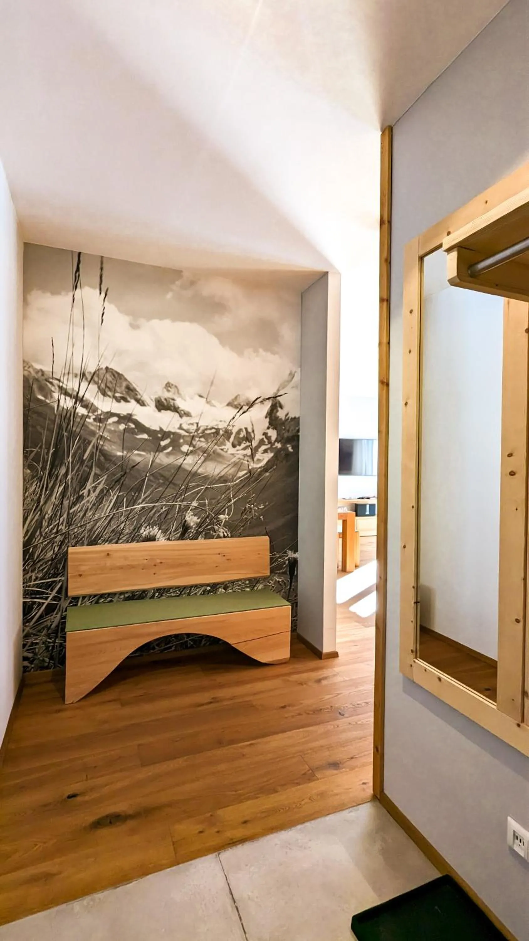 Decorative detail, Bed in Chalet am Breitenberg Appartement CB 11
