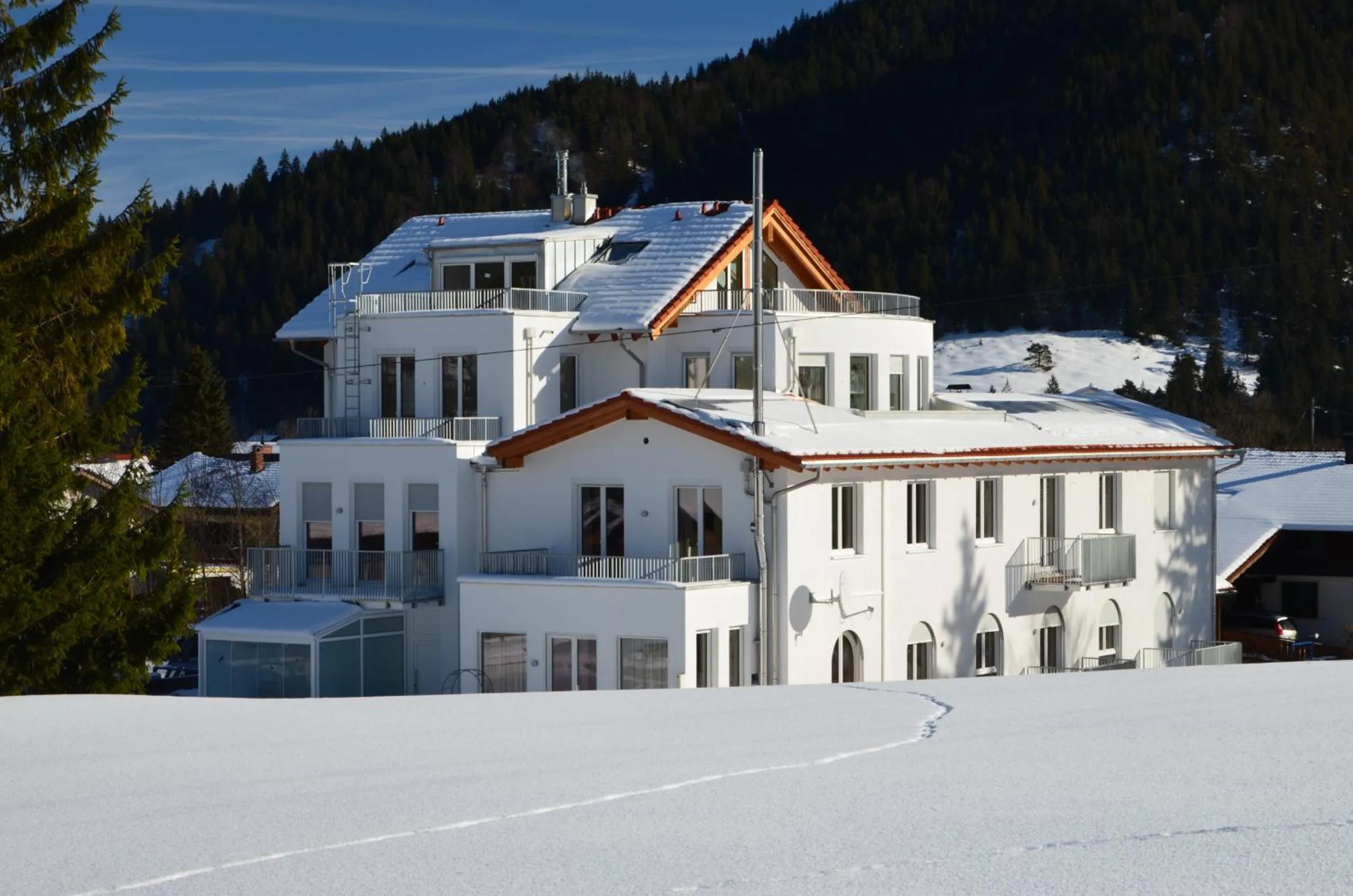 Property building in Chalet am Breitenberg Appartement CB 11