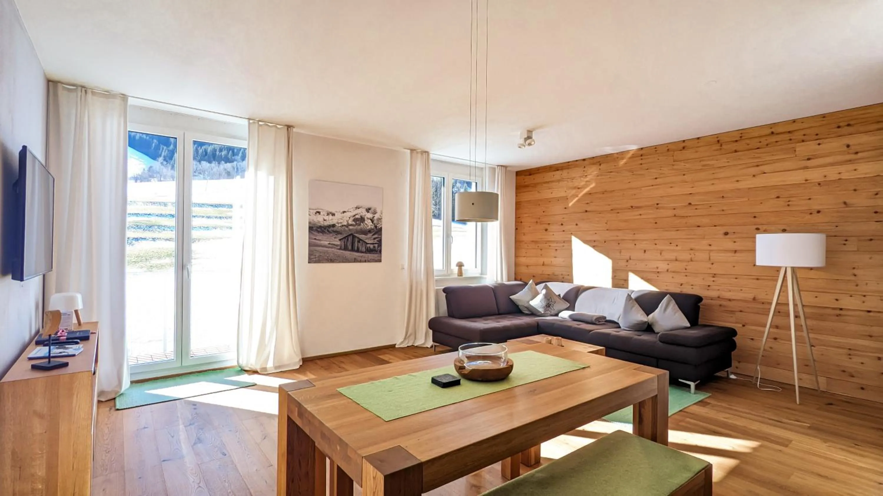 Living room in Chalet am Breitenberg Appartement CB 11