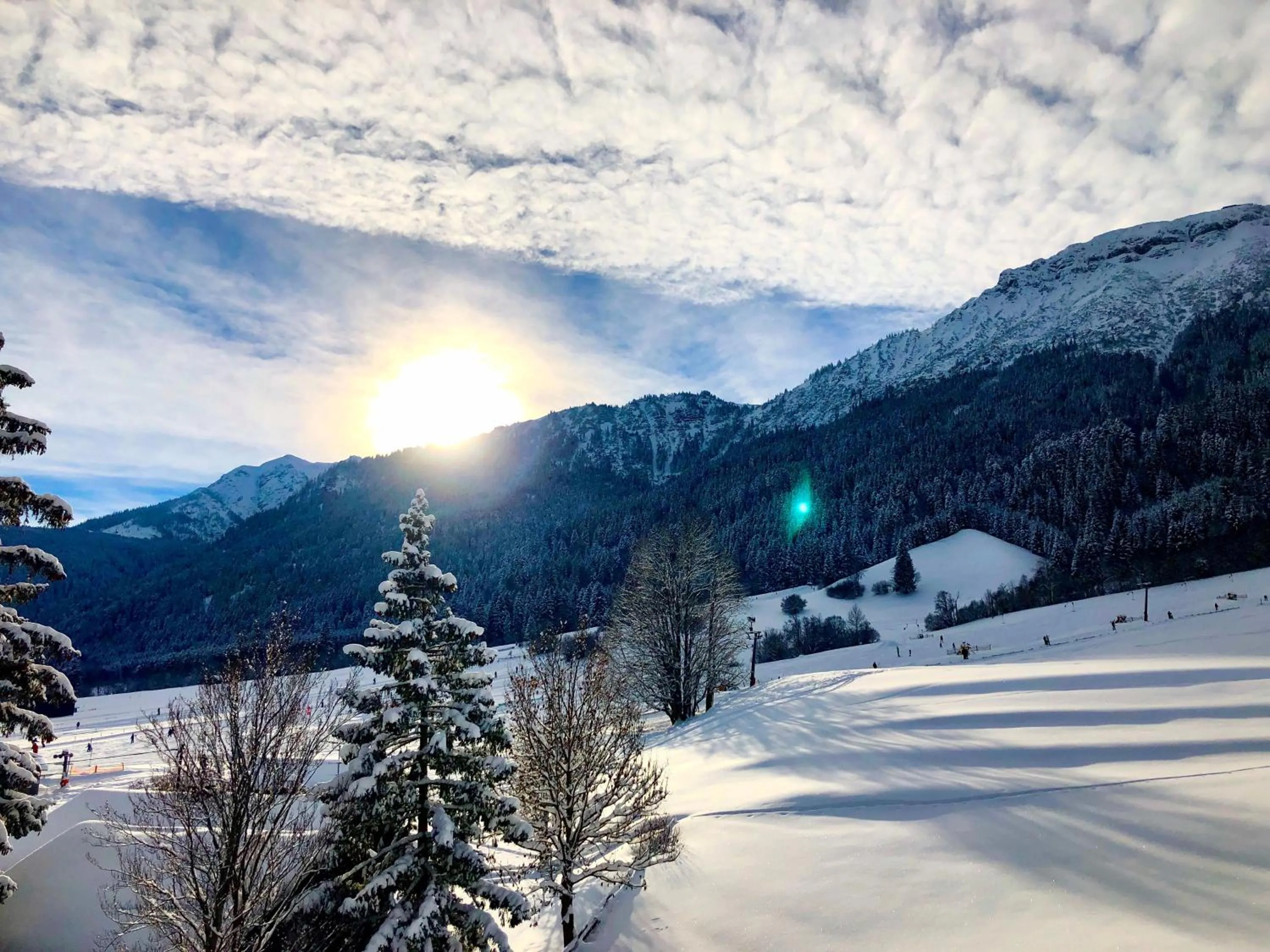 Natural landscape in Chalet am Breitenberg Appartement CB 11