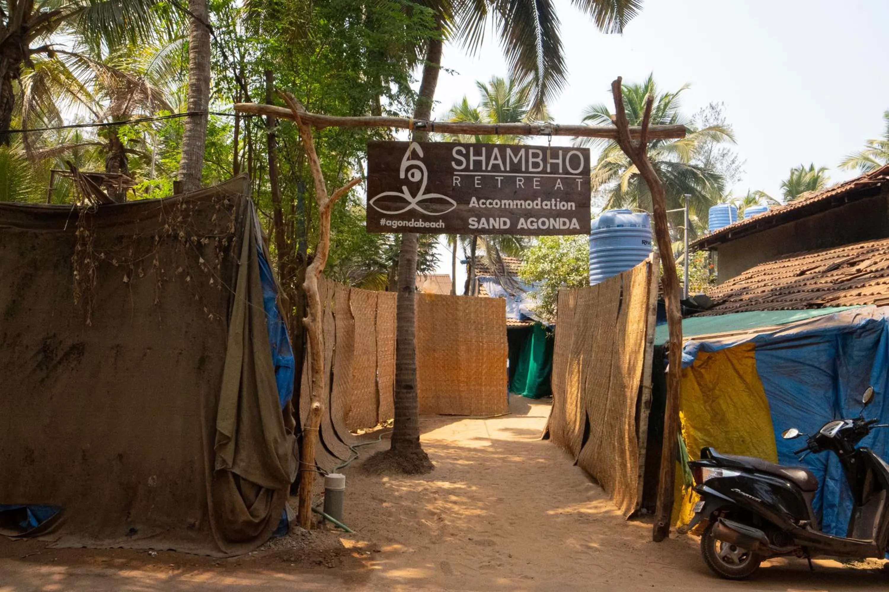 Beach in Shambho Retreat