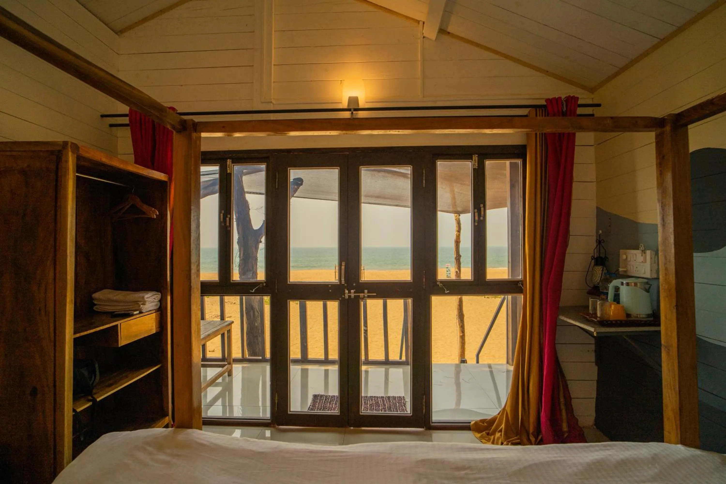 View (from property/room), Bed in Shambho Retreat