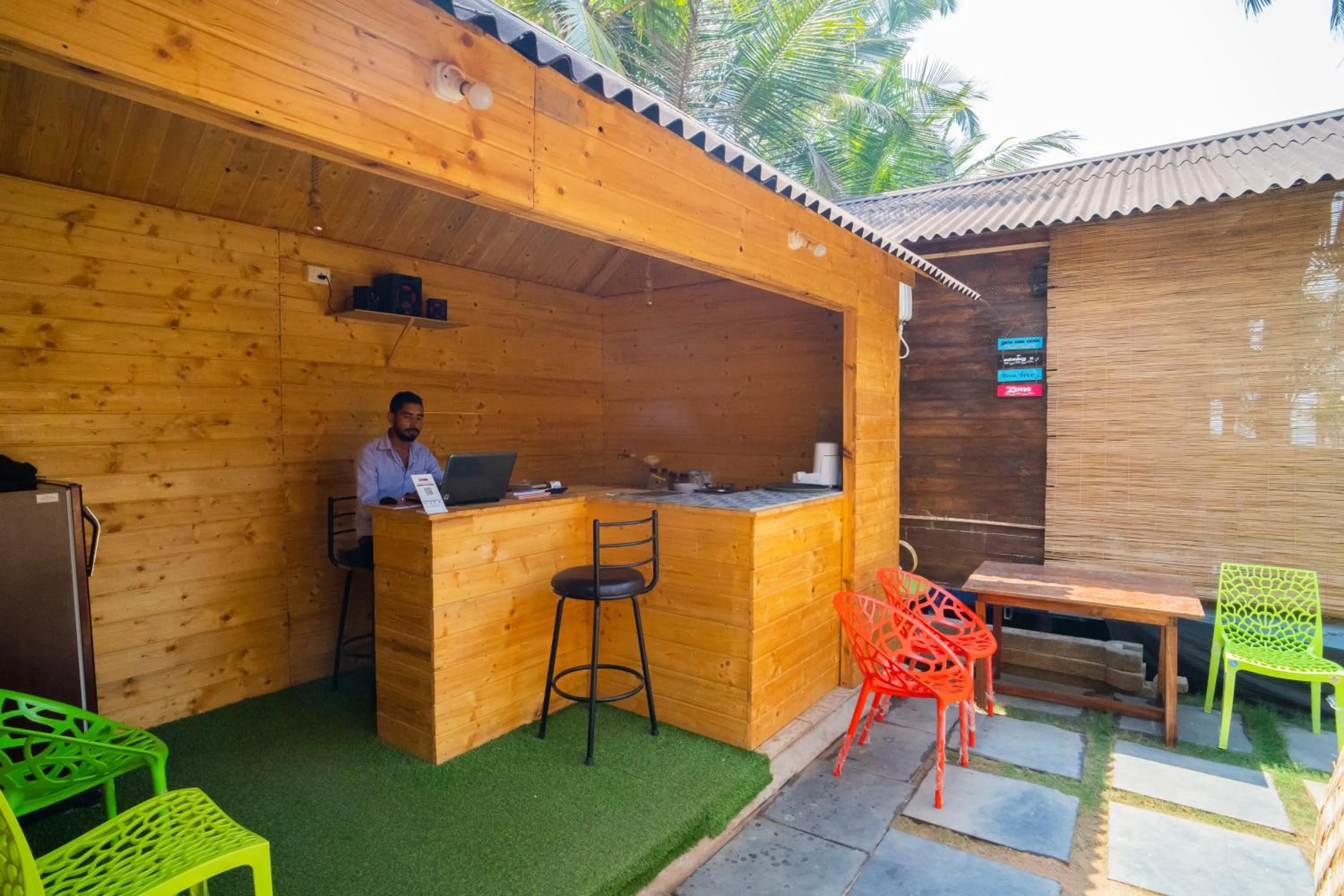 Lobby or reception in Shambho Retreat
