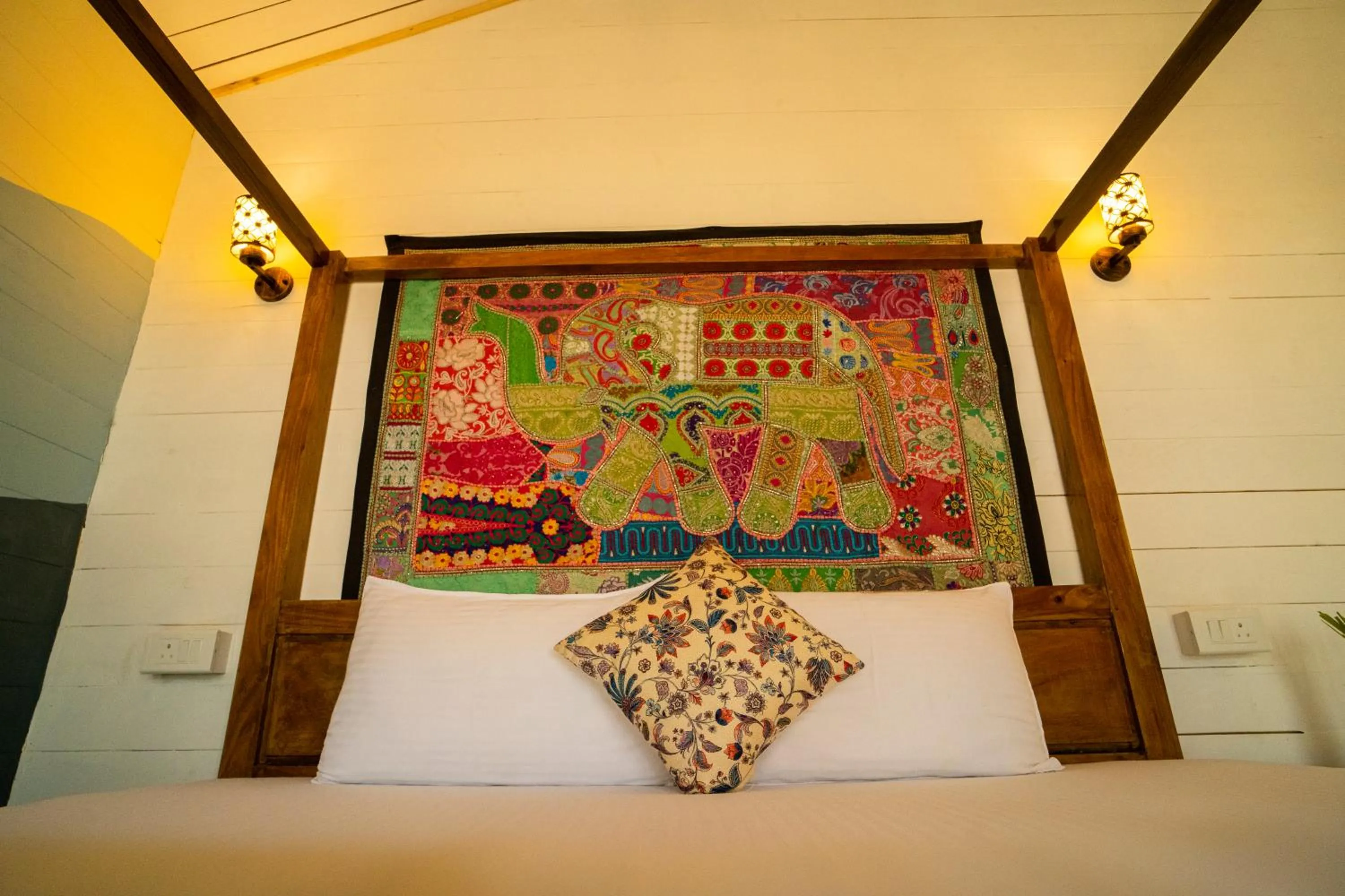 Bed in Shambho Retreat