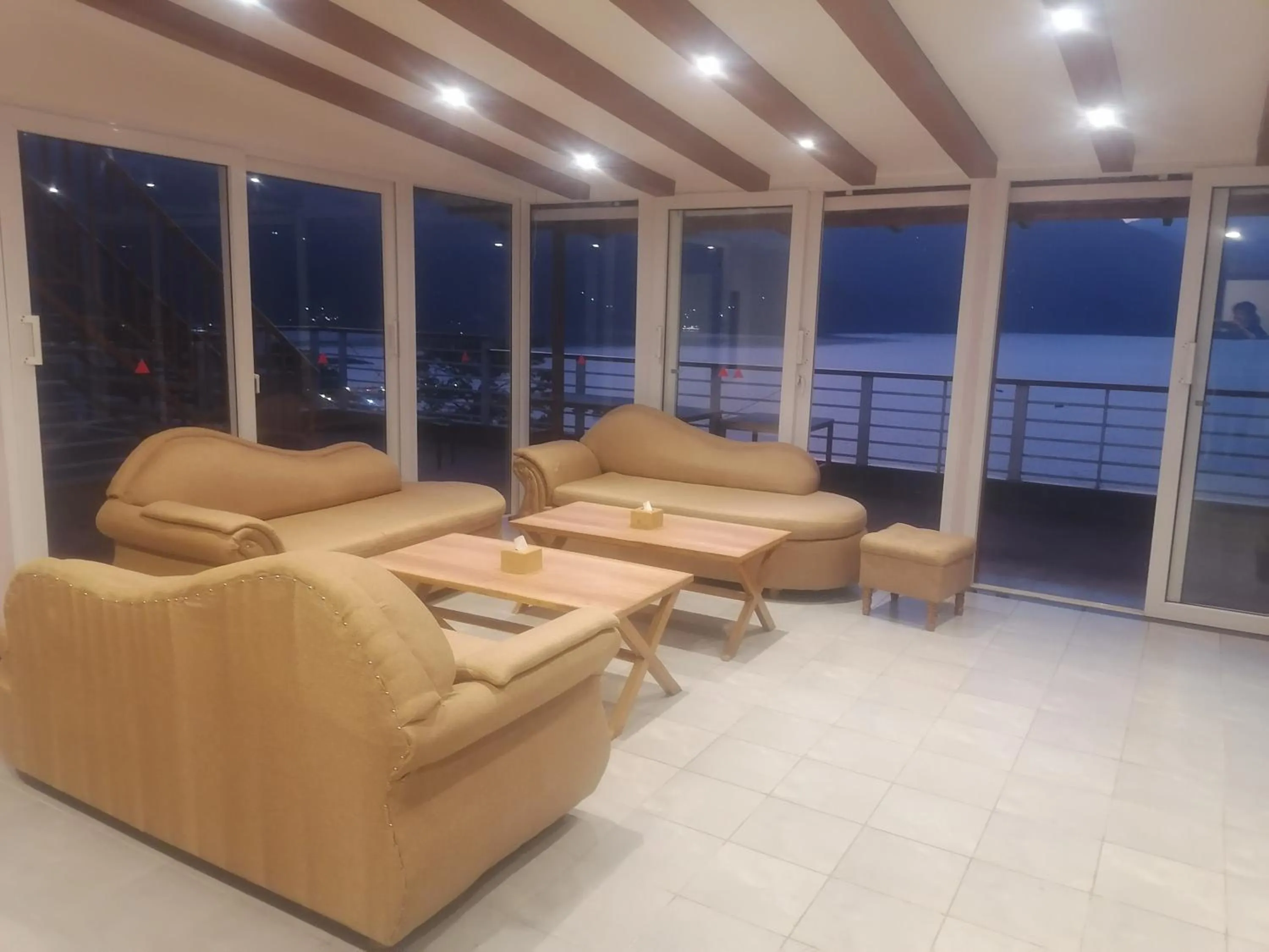 Seating area in Urban Boutique Hotel Pokhara