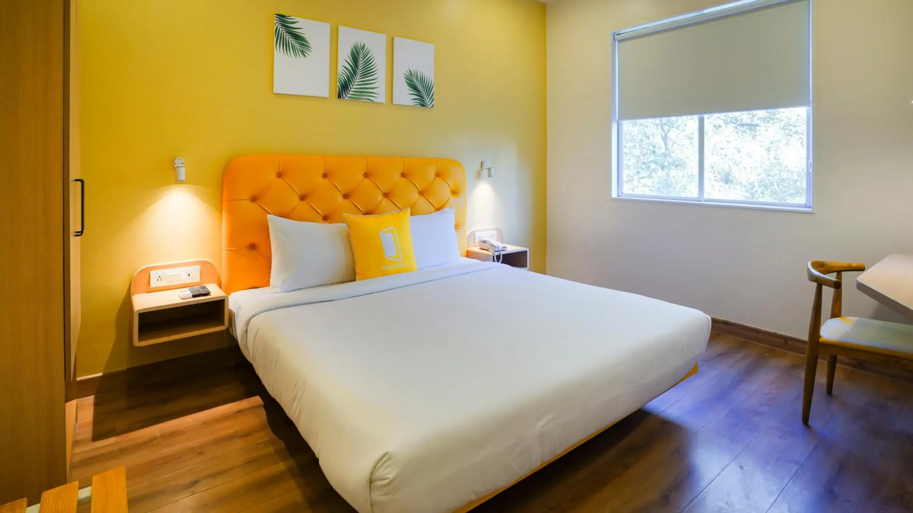 Photo of the whole room, Bed in Bloom Hotel - Magarpatta Photo of the whole room, Bed in Bloom Hotel - Magarpatta