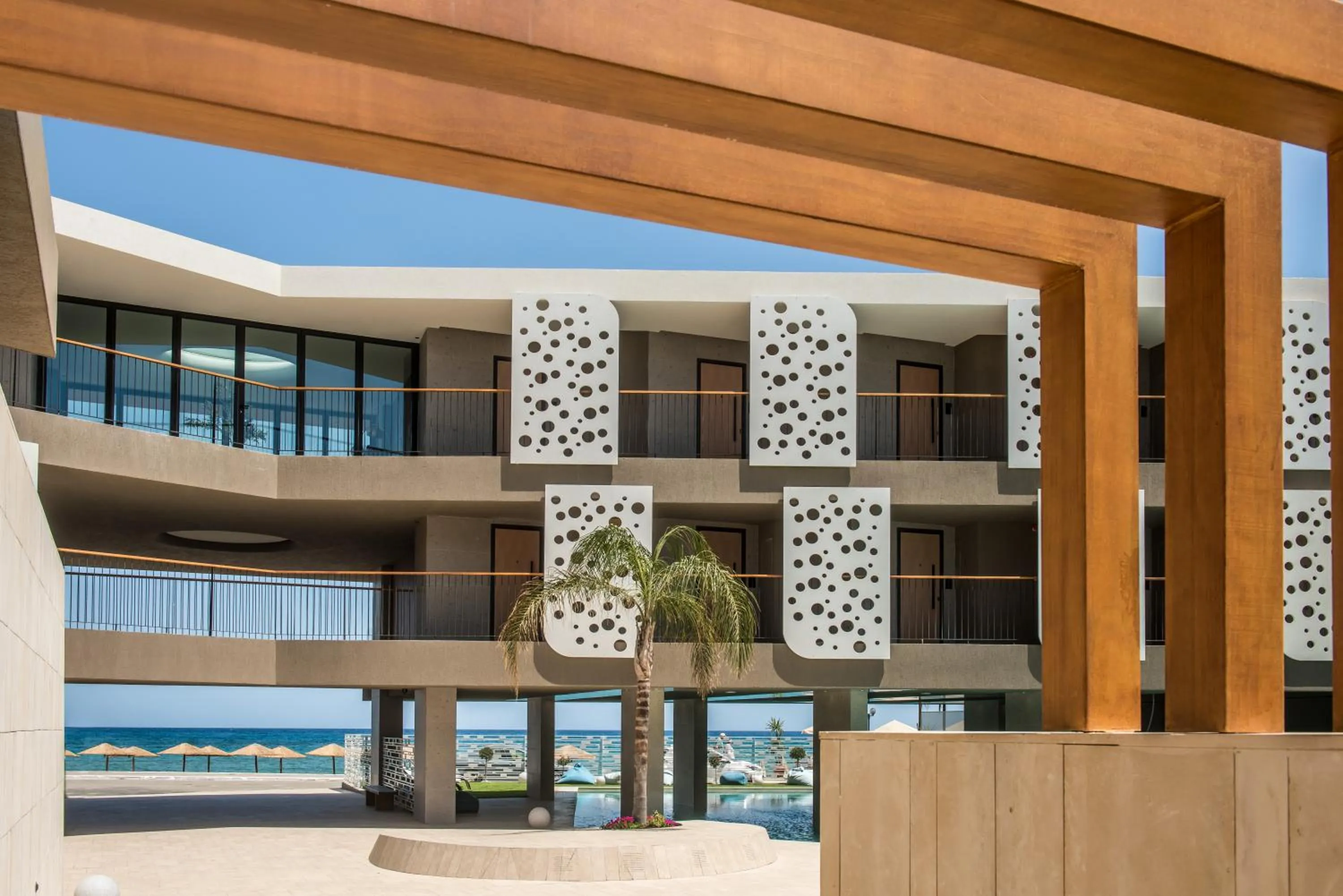 Property building in Harmony Boutique Resort - Adults oriented