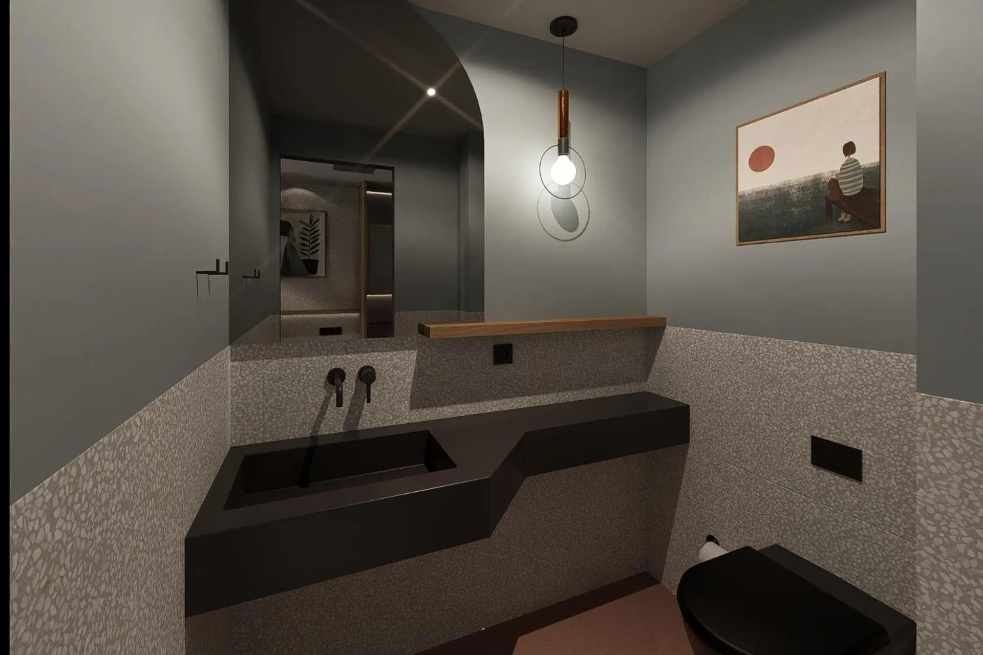 Bathroom in Harmony Boutique Resort - Adults oriented