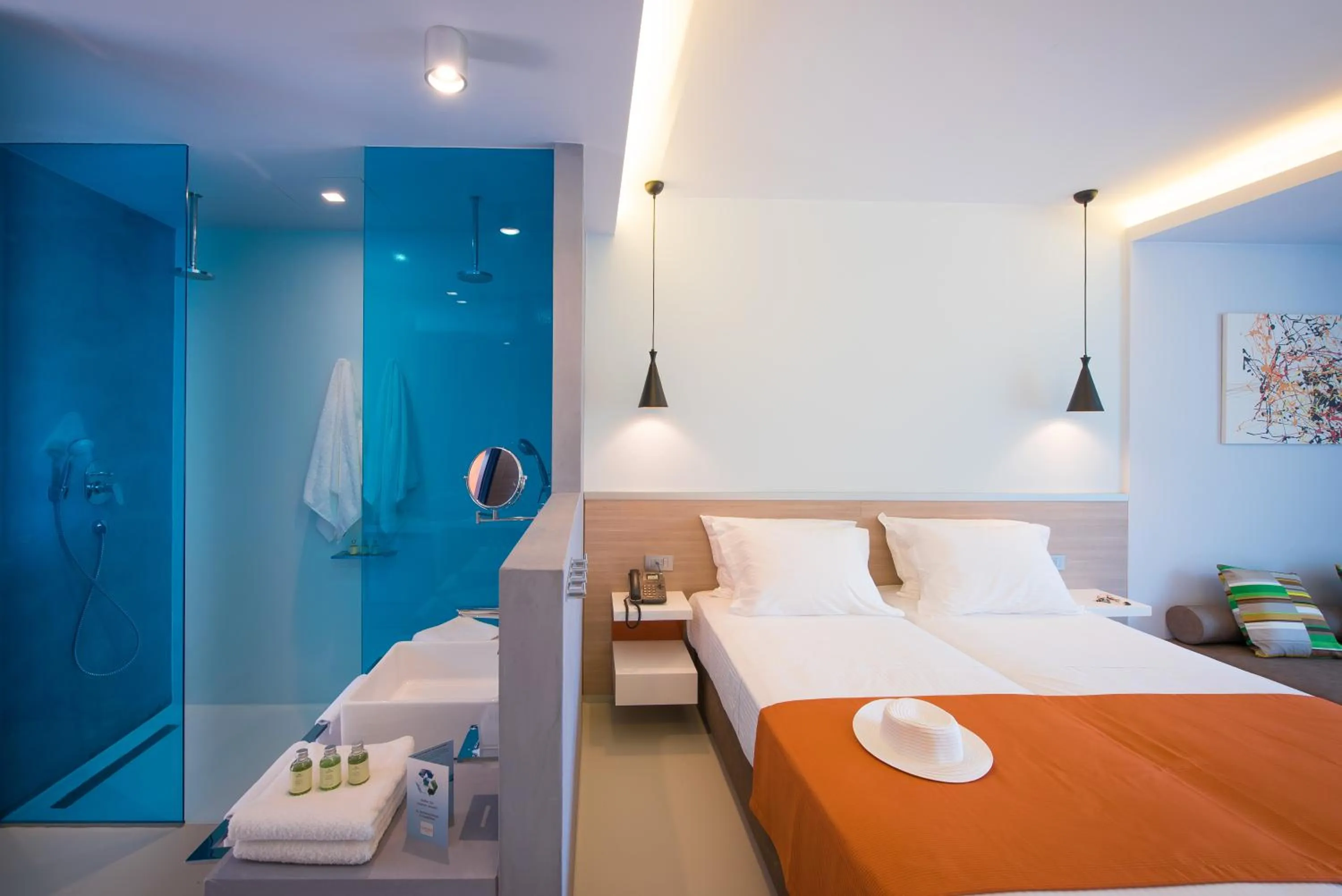 Bed in Harmony Boutique Resort - Adults oriented