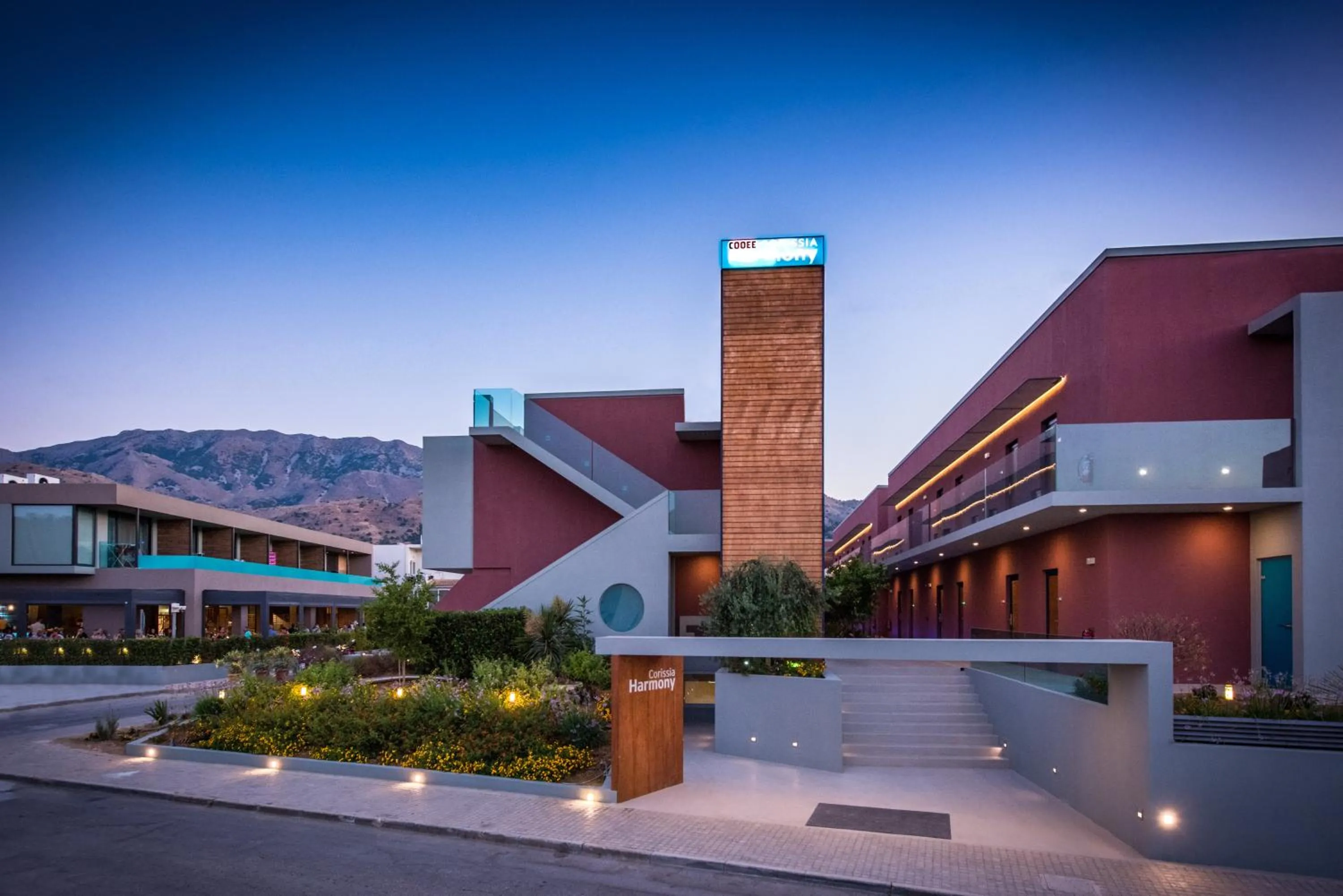 Property building in Harmony Boutique Resort - Adults oriented