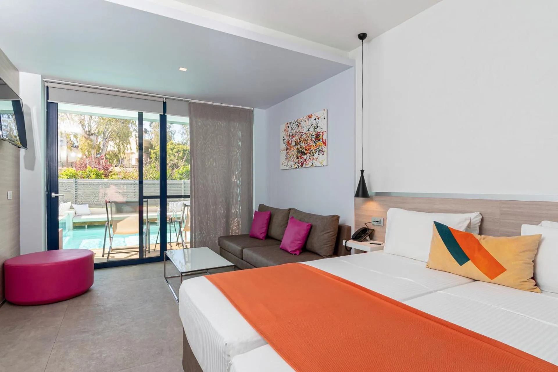 Bed in Harmony Boutique Resort - Adults oriented