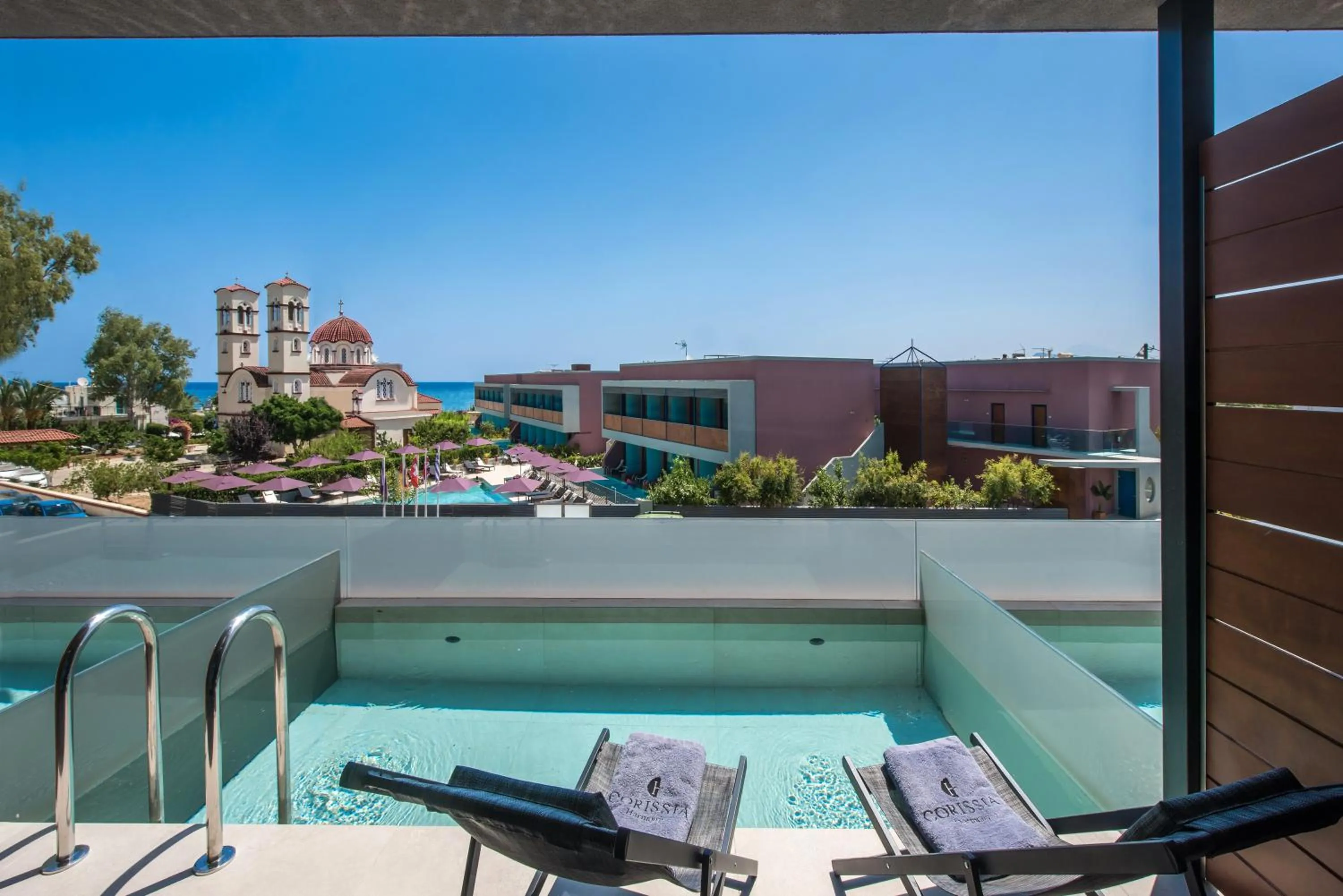 Balcony/Terrace in Harmony Boutique Resort - Adults oriented