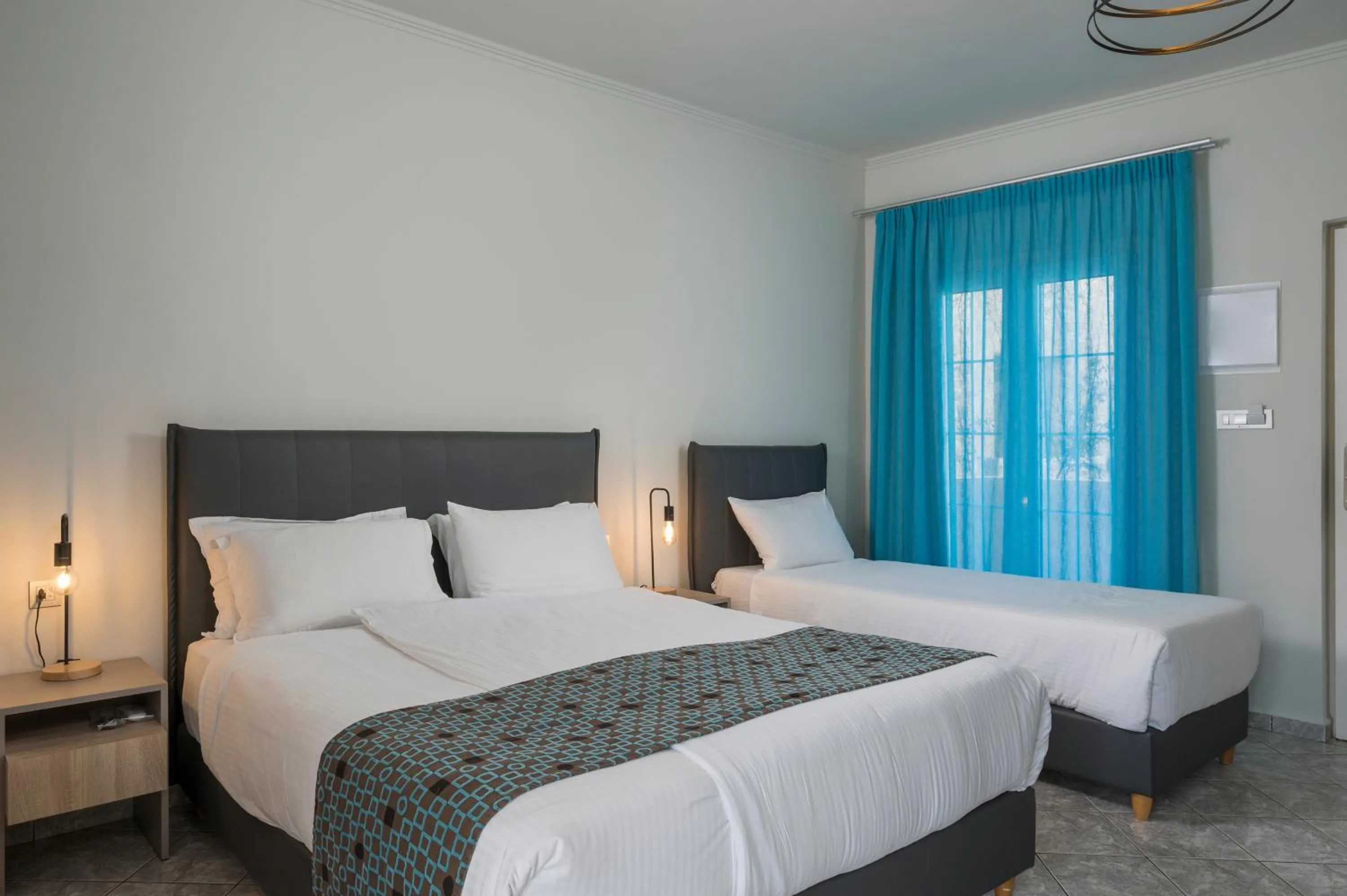 Bedroom in Corissia Beach hotel