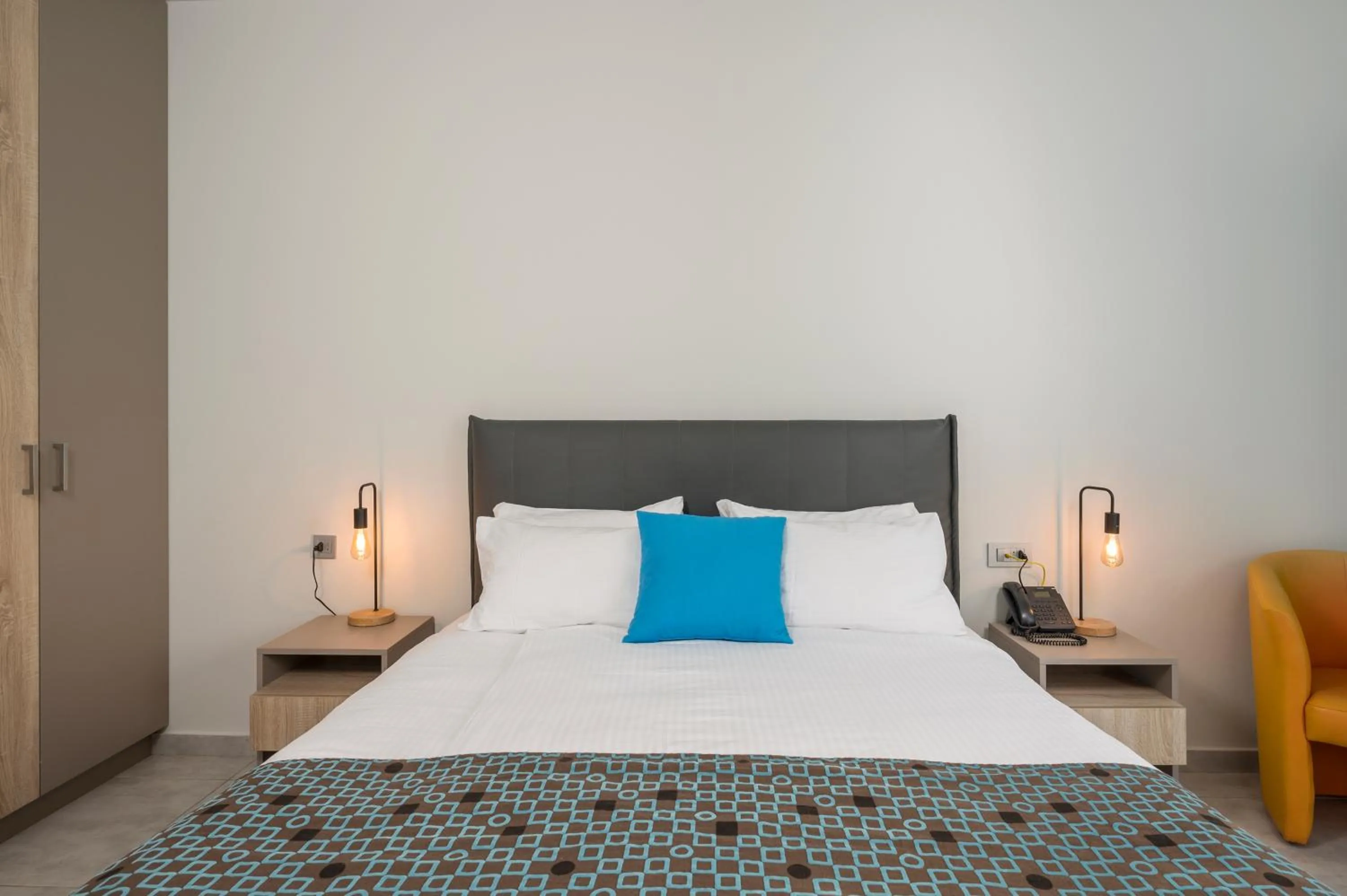 Bedroom in Corissia Beach hotel