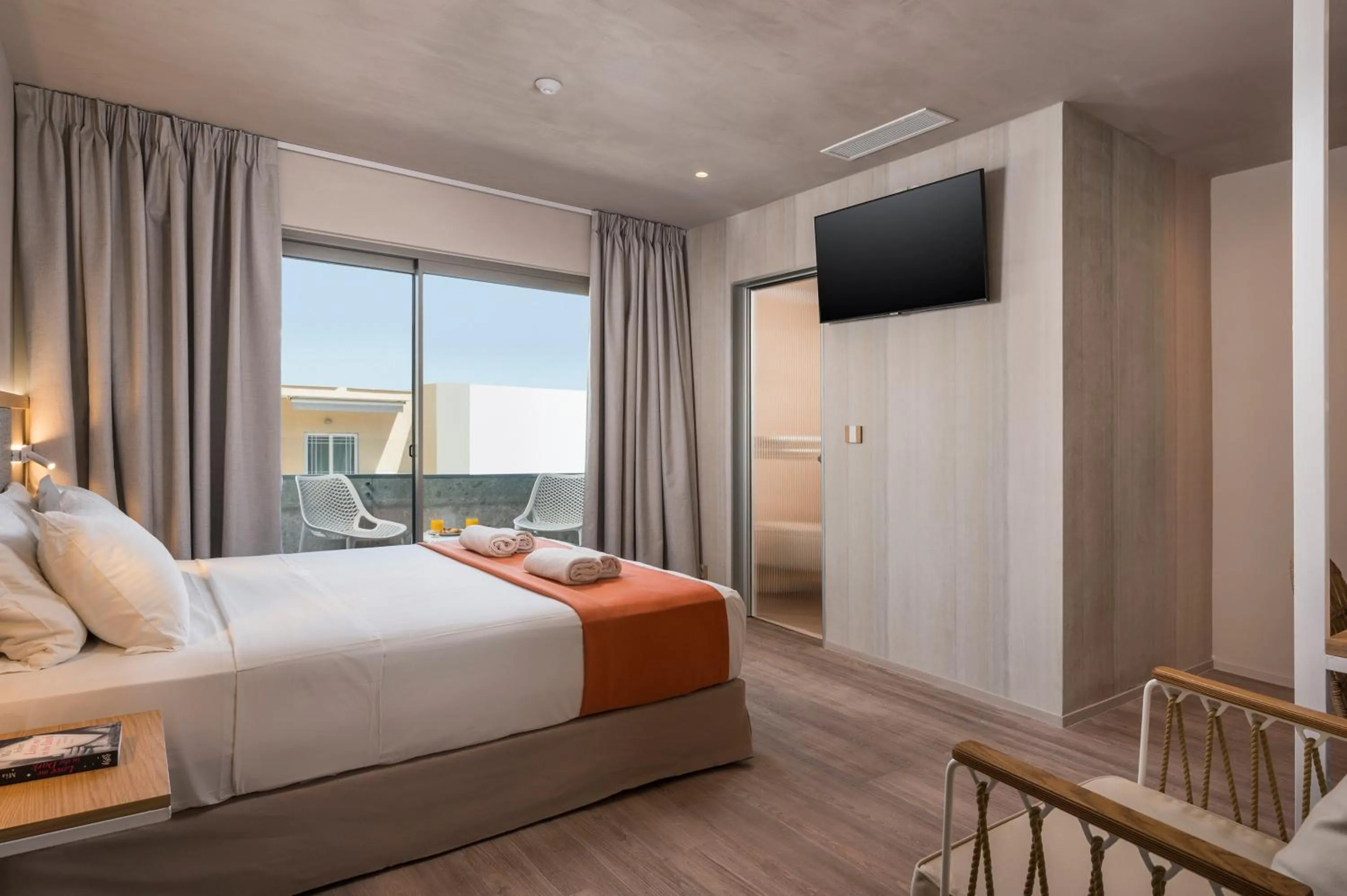 Bedroom in Corissia Beach hotel