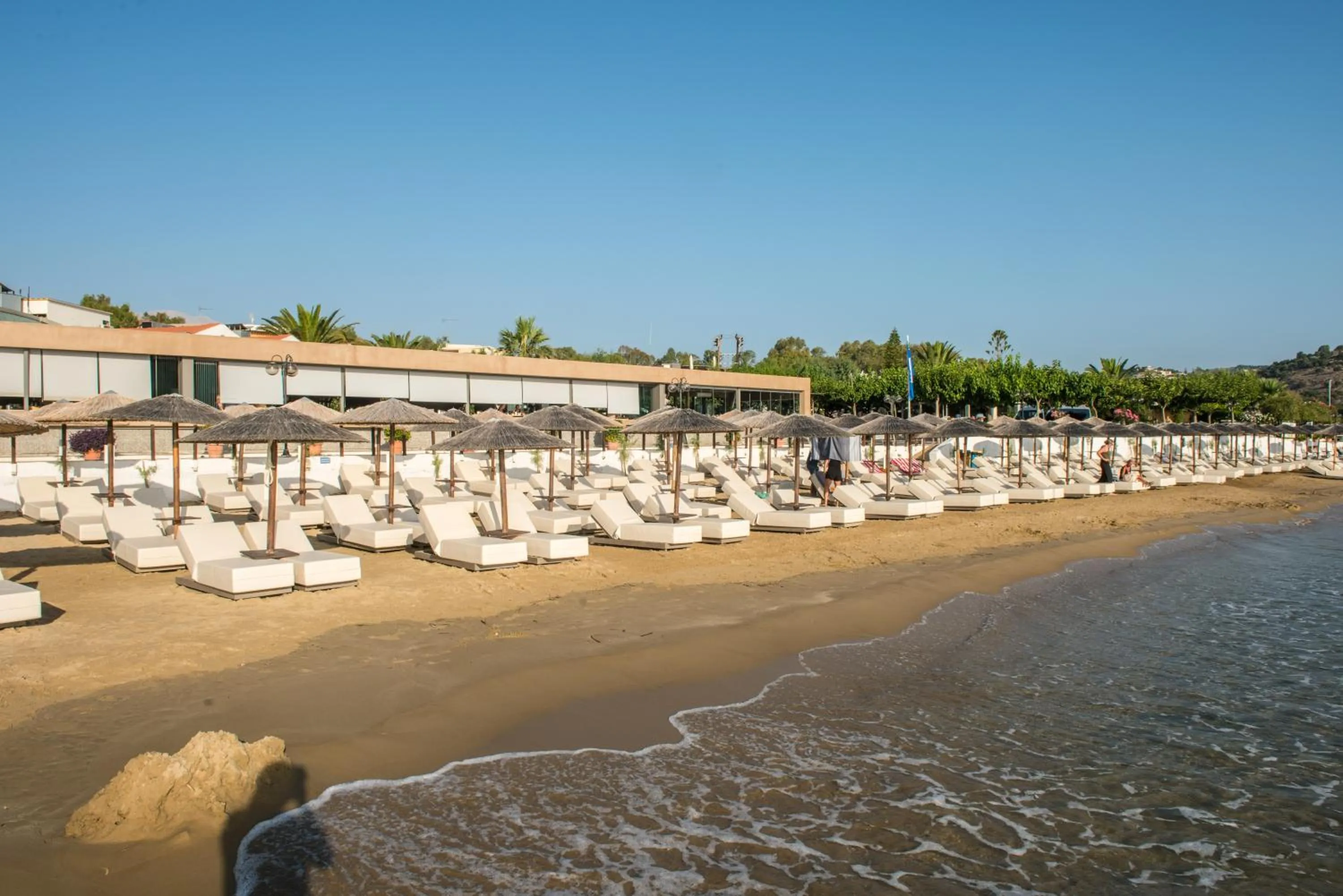 Beach in Corissia Beach hotel
