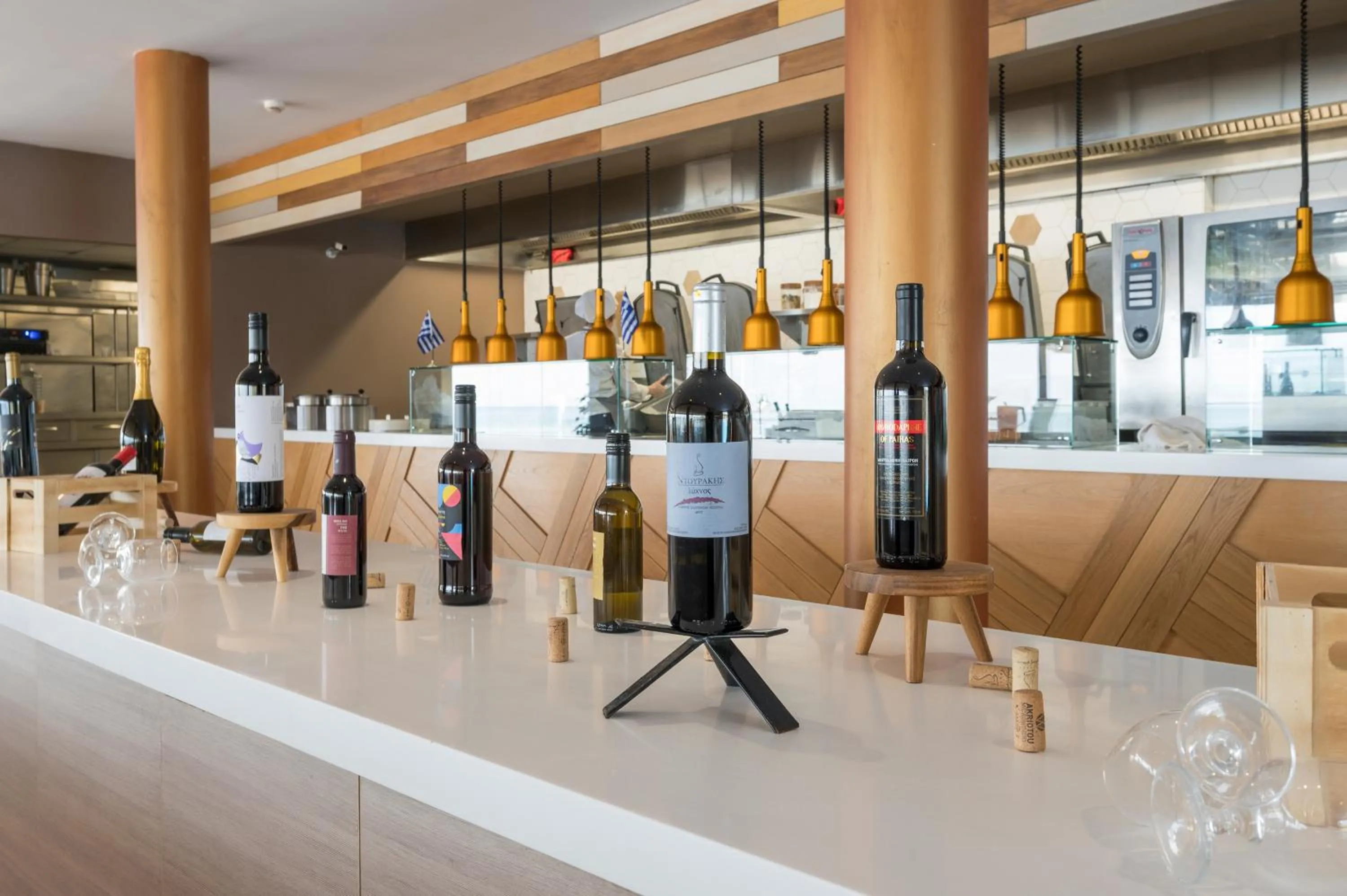 Restaurant/places to eat in Corissia Beach hotel