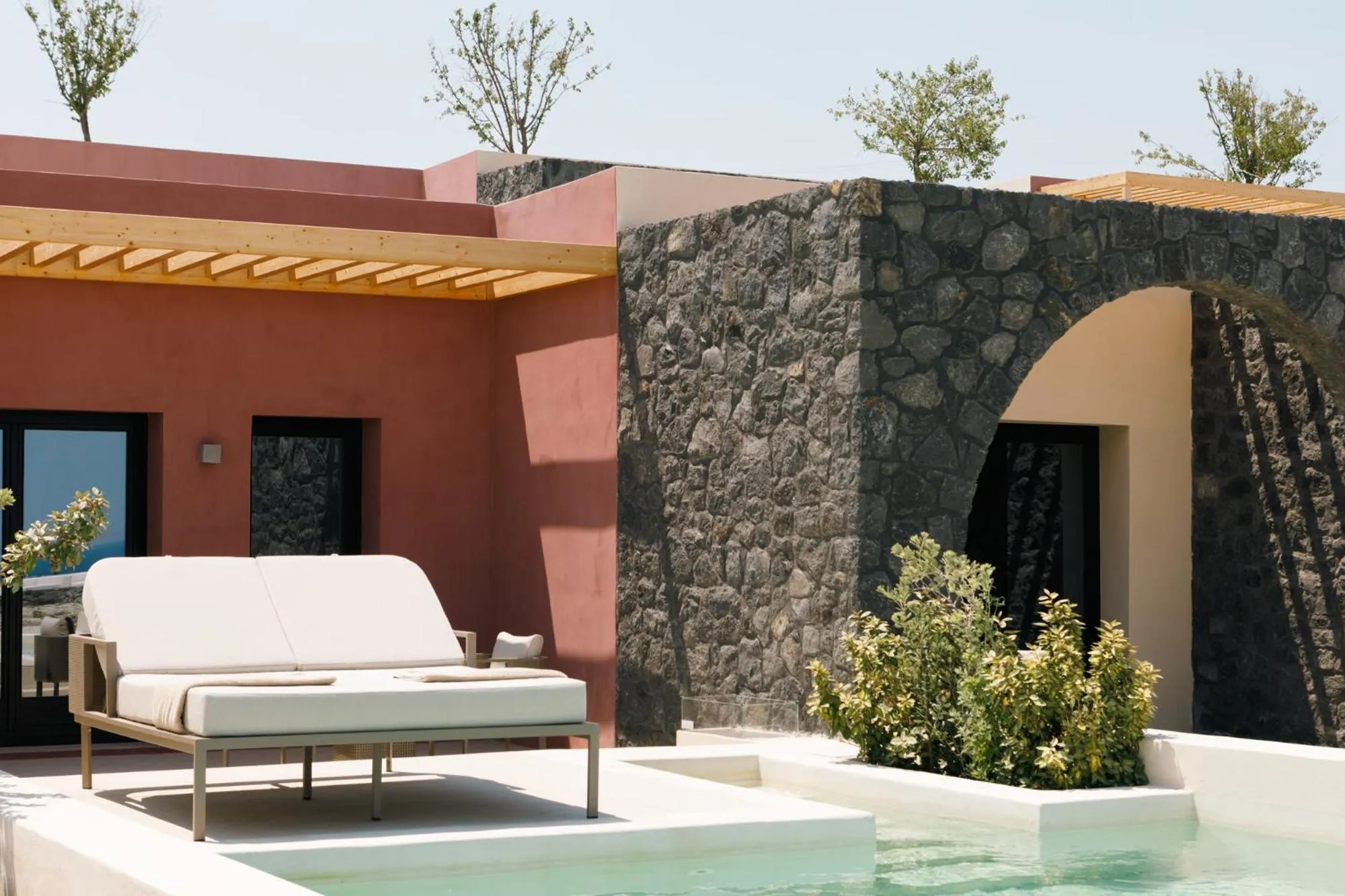 Patio in Elysian Retreat