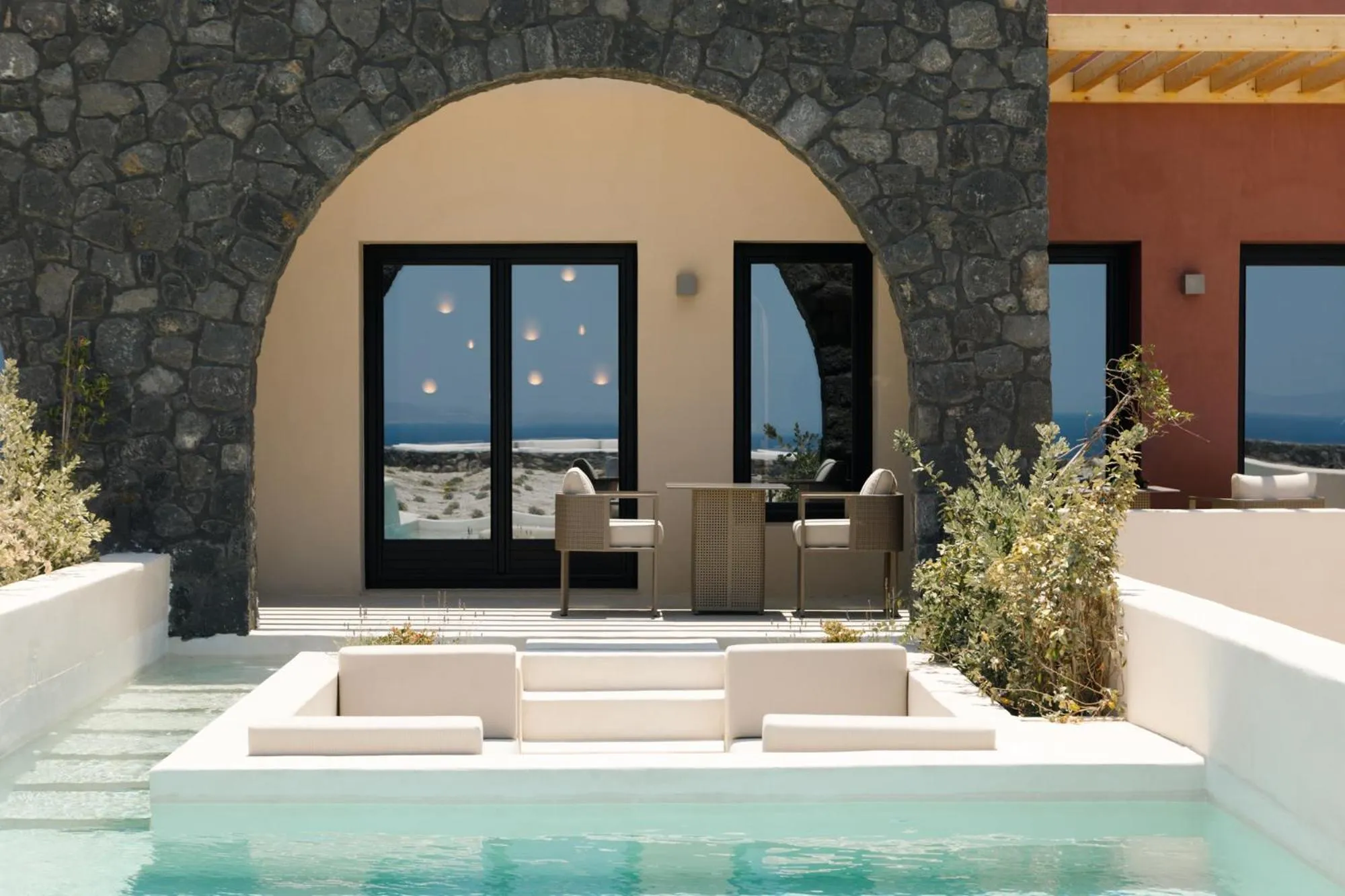 Patio in Elysian Retreat