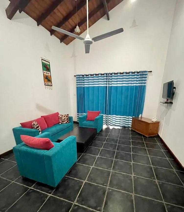 Living room in Reef Bungalow Hotel