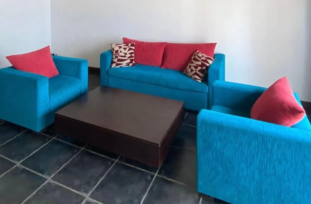 Living room in Reef Bungalow Hotel