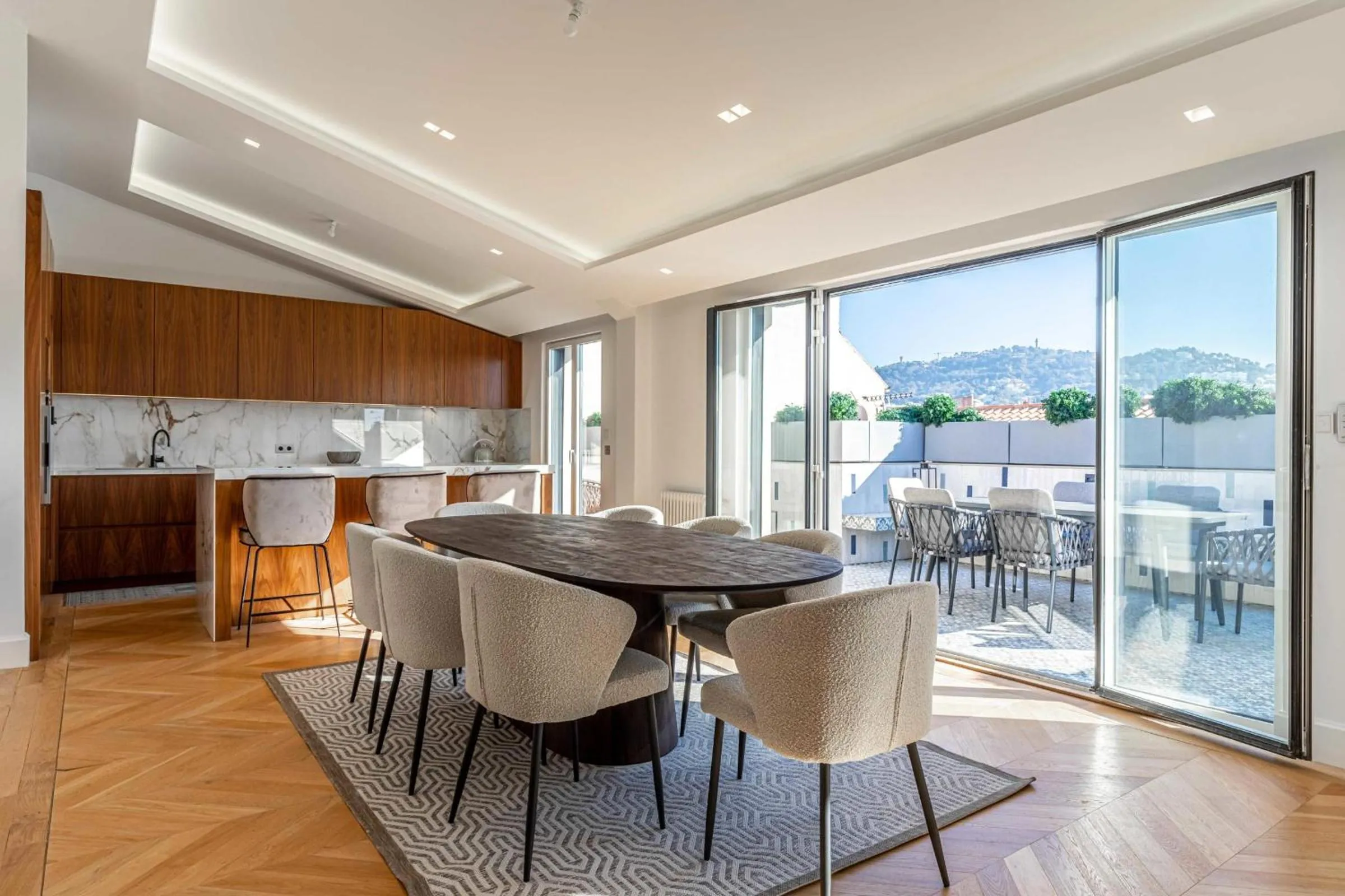 Sumptuous renovated Penthouse - Gray d'Albion-Croi