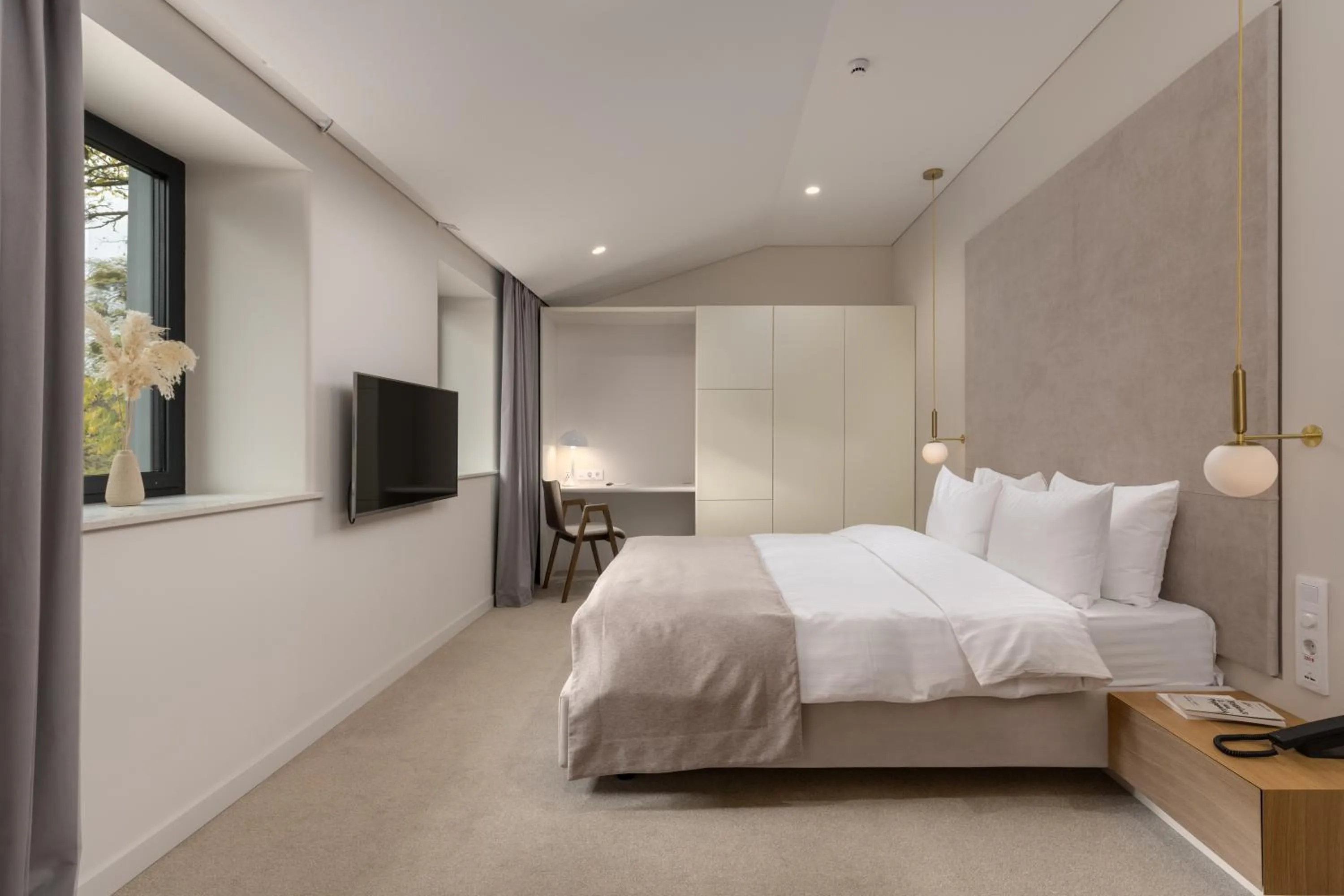 Bed in Sophia Hotel Kyiv