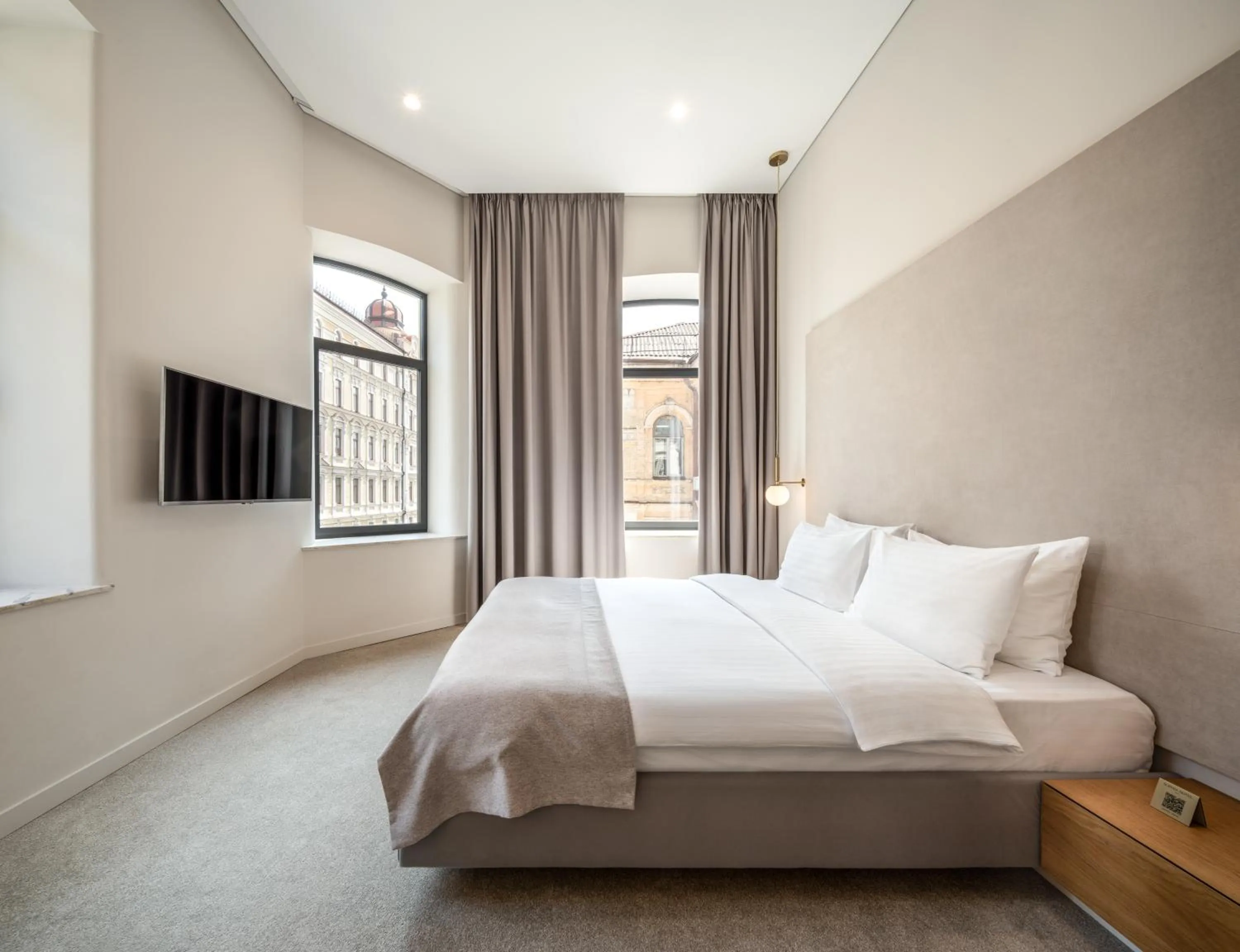 Bed in Sophia Hotel Kyiv