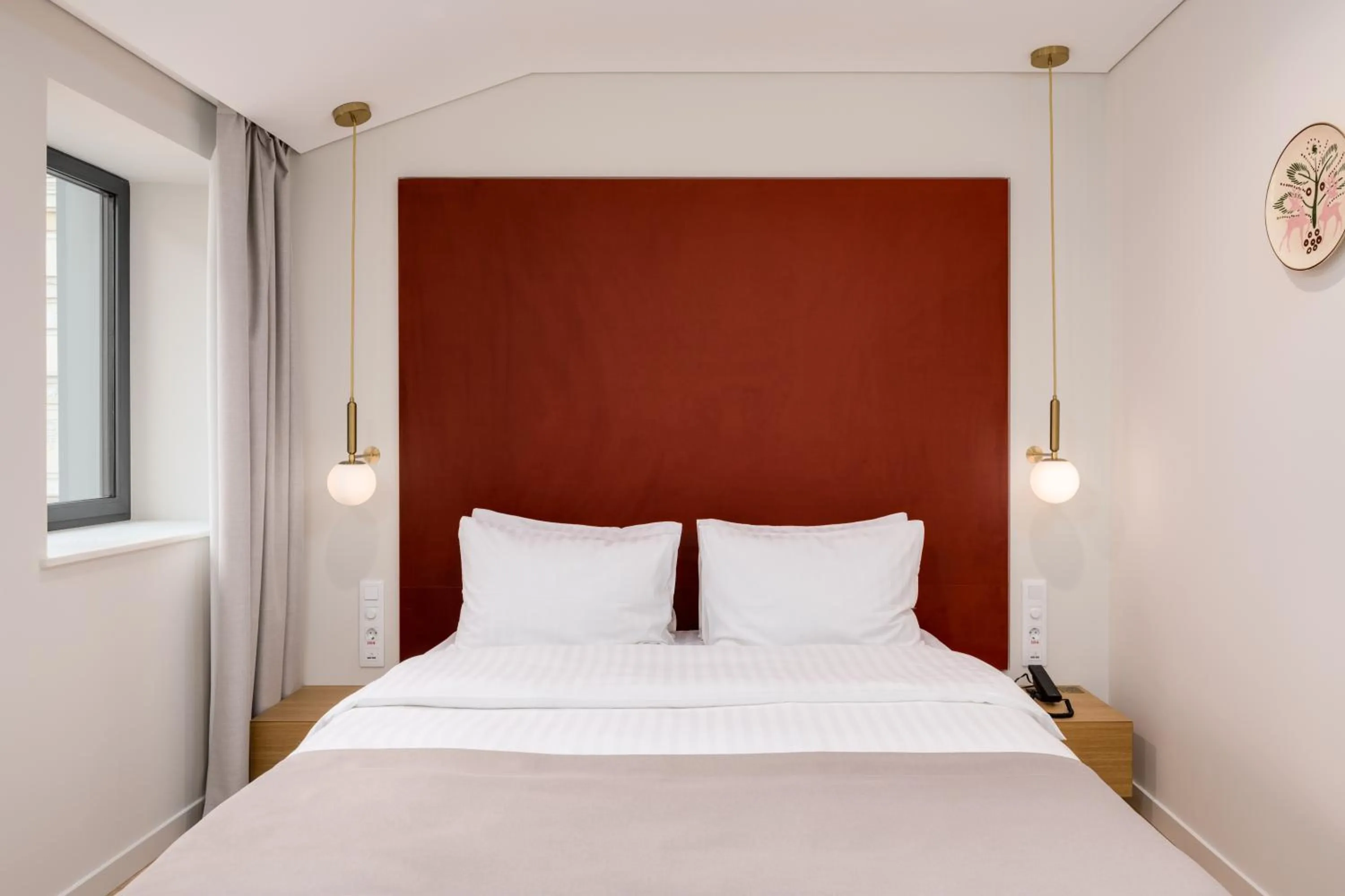 Bed in Sophia Hotel Kyiv