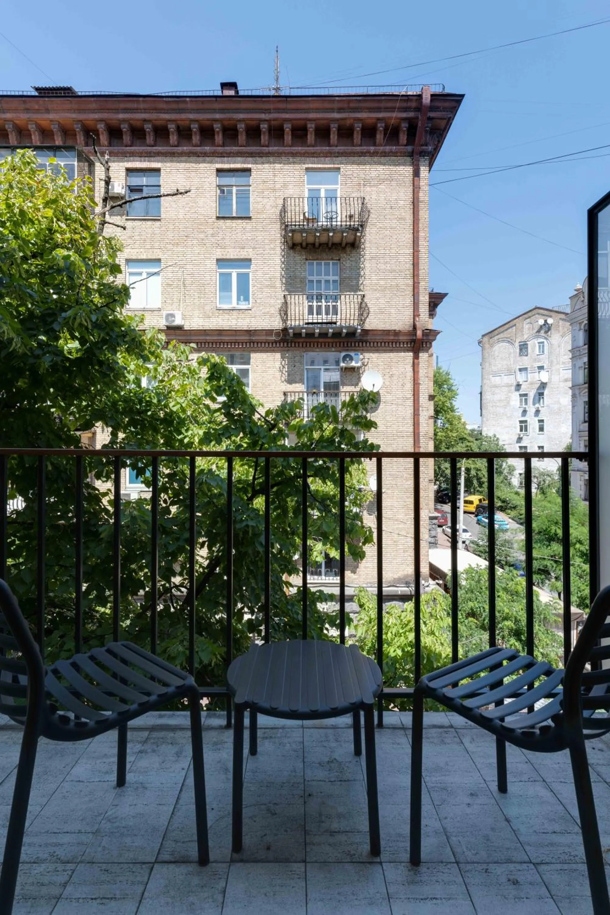 Street view in Sophia Hotel Kyiv