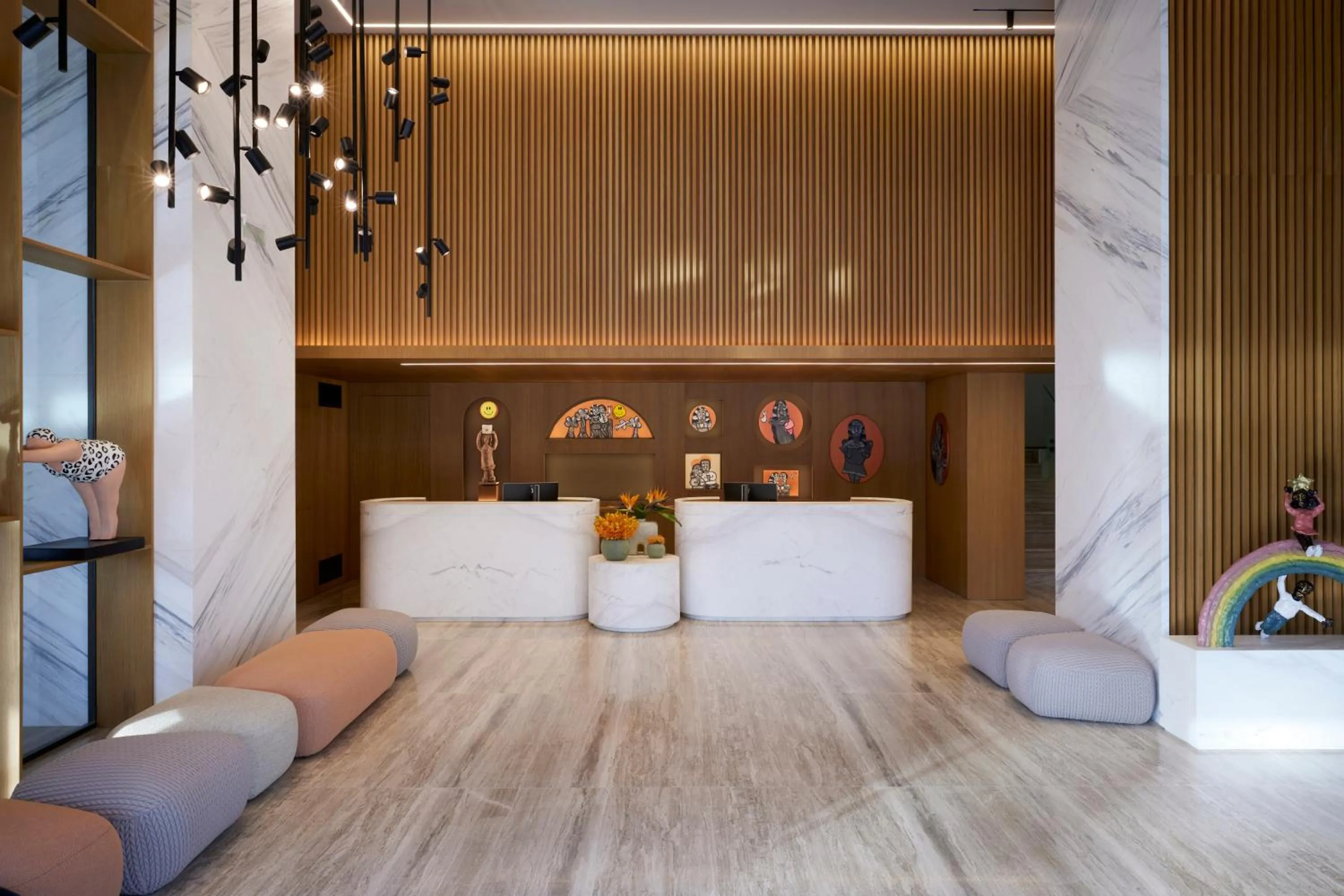 Lobby or reception in Dusit Suites Hotel Athens