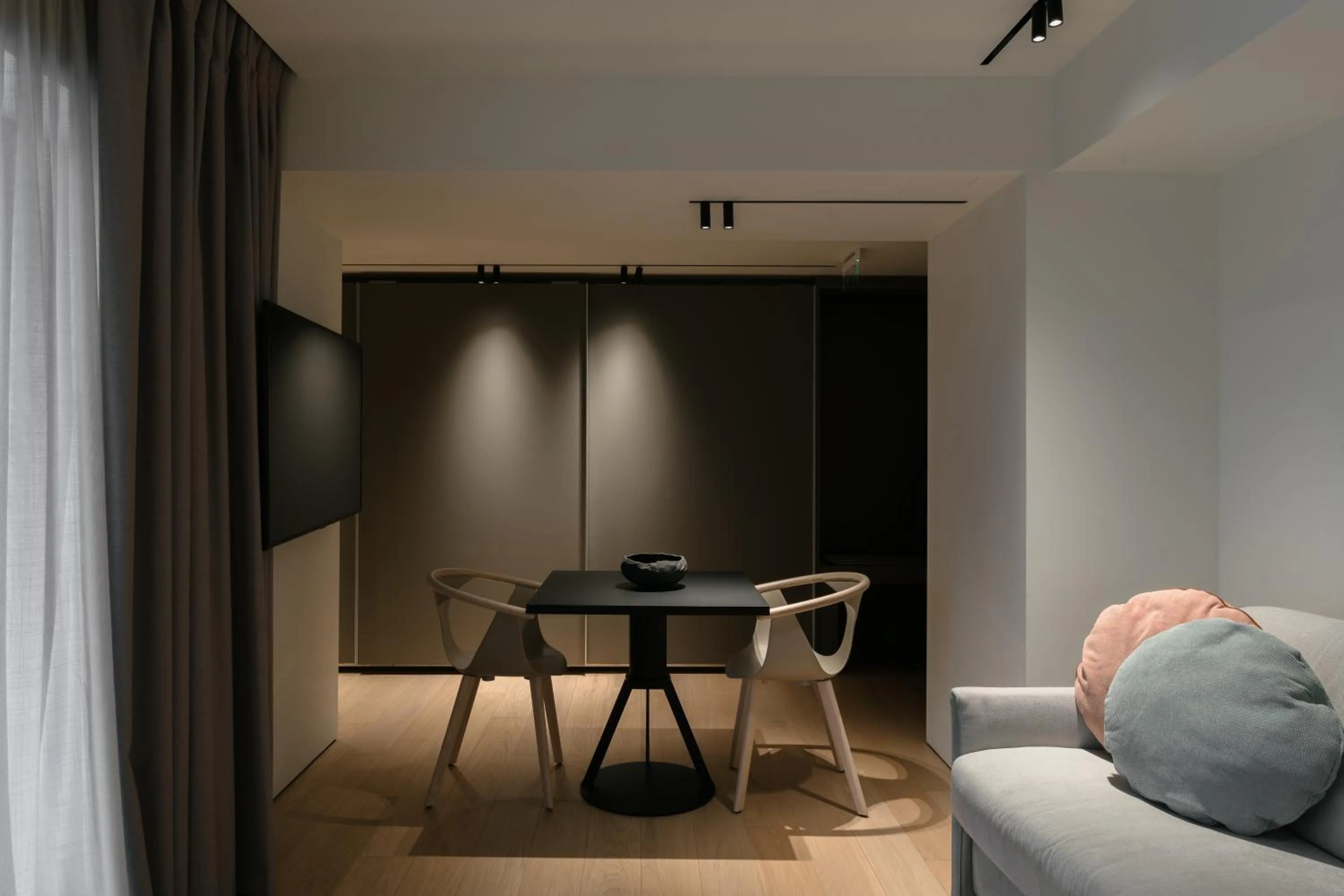 Seating area in Dusit Suites Hotel Athens