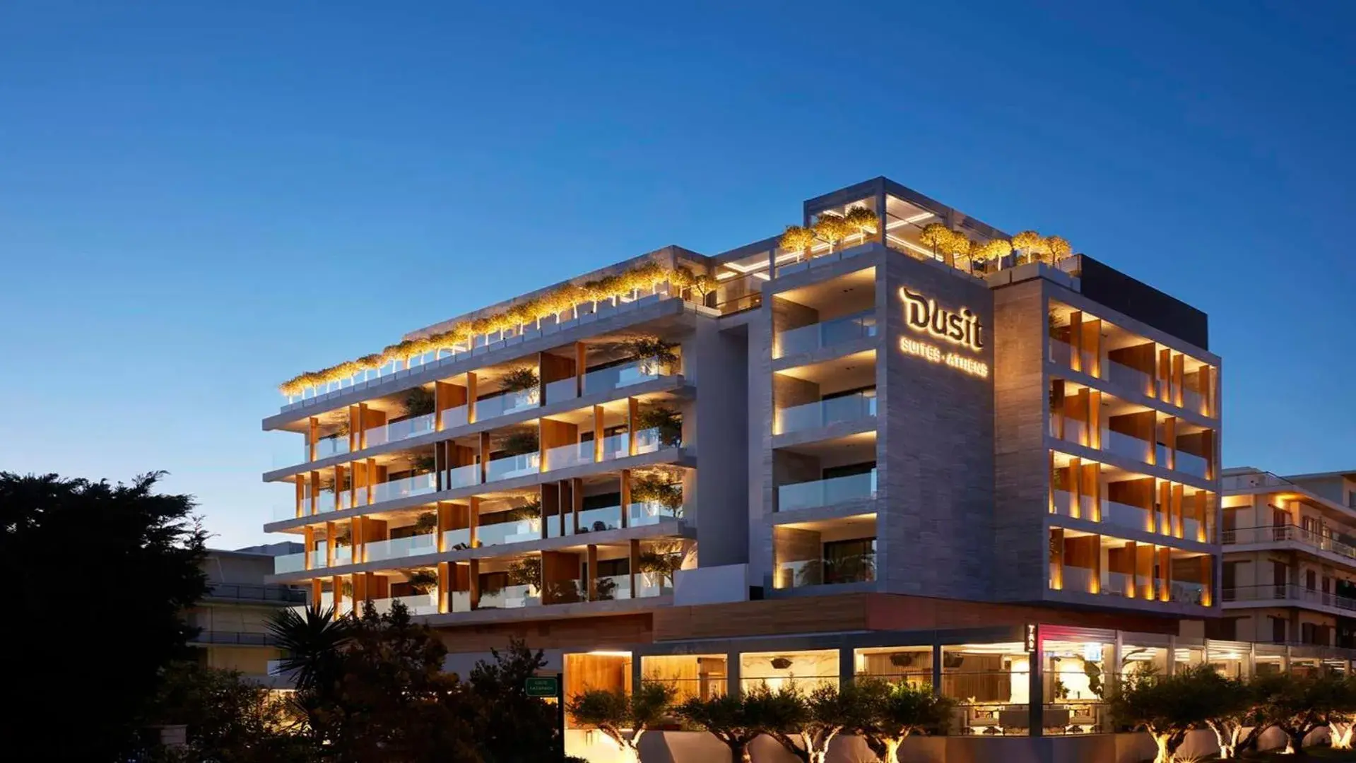 Property building in Dusit Suites Hotel Athens Property building in Dusit Suites Hotel Athens