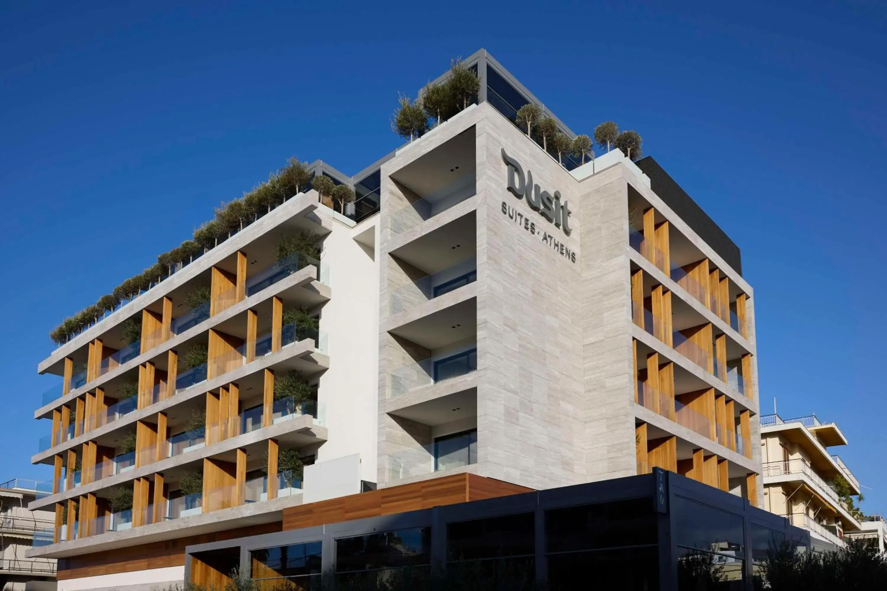 Property building in Dusit Suites Hotel Athens Property building in Dusit Suites Hotel Athens