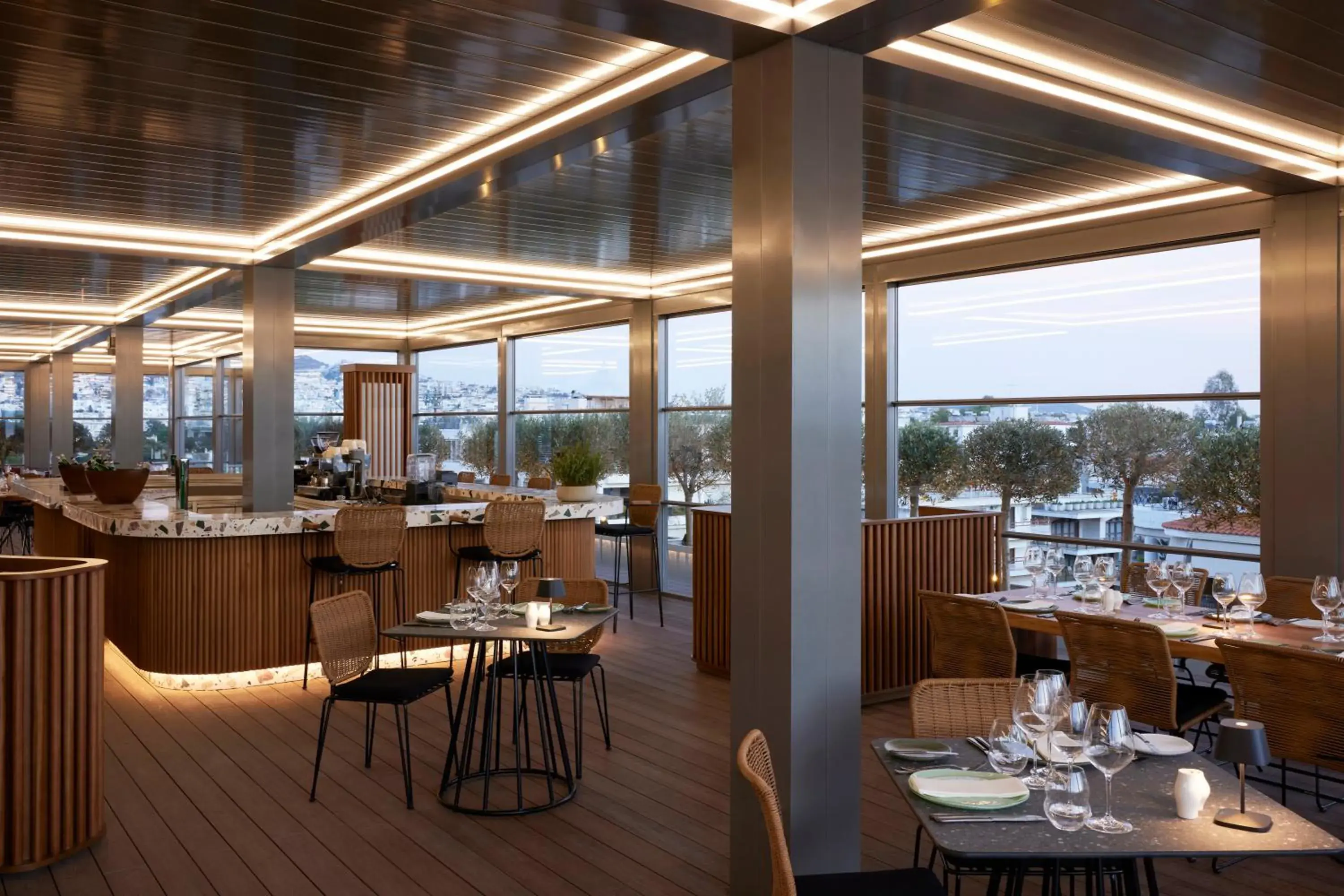 Restaurant/places to eat in Dusit Suites Hotel Athens Restaurant/places to eat in Dusit Suites Hotel Athens